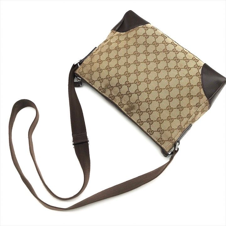 グッチ ベージュ キャンバス ショルダーバッグ Amazon | グッチ バッグ 449413-8610 GUCCI ショルダーバッグ