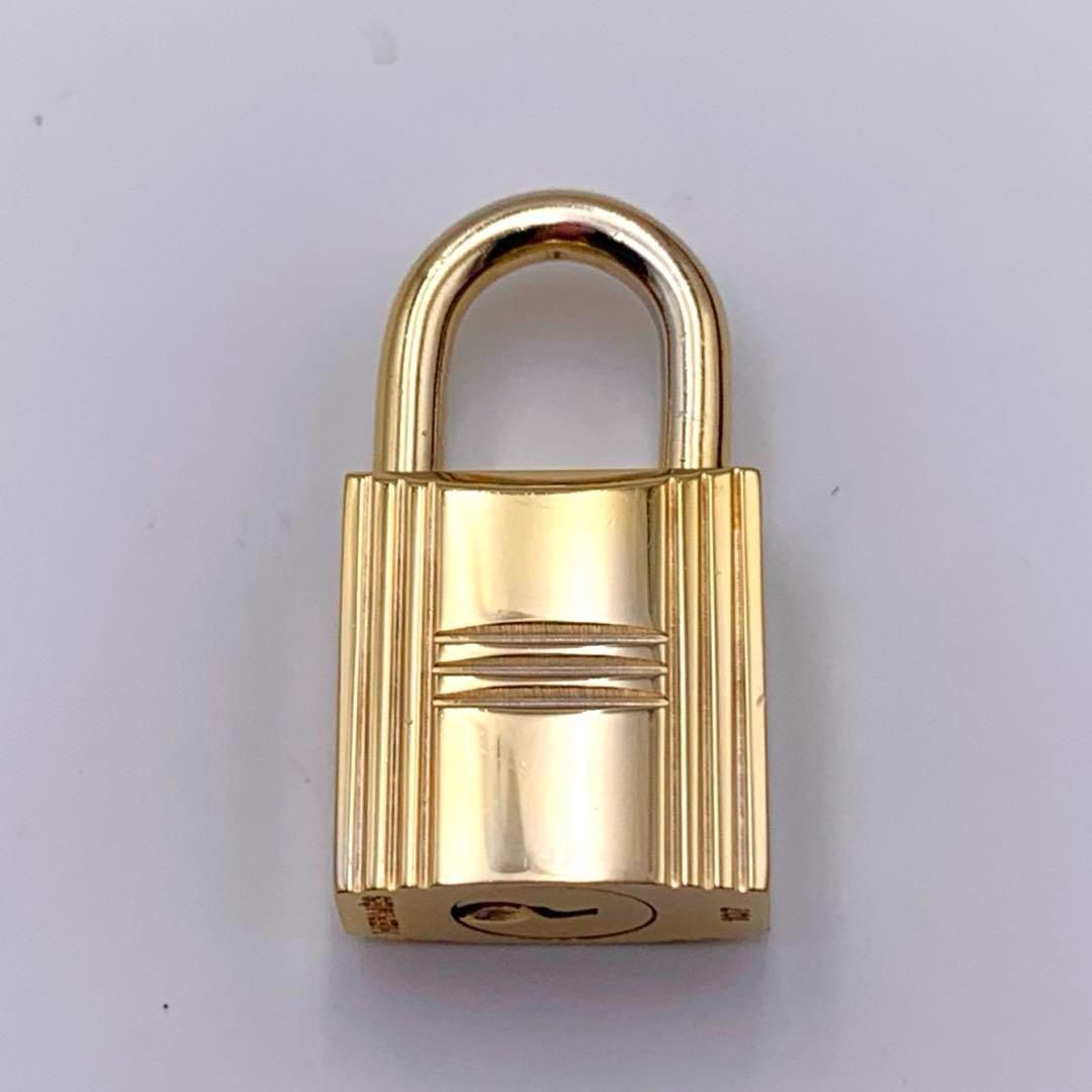 HERMES エルメス カデナ 24Kメッキ No.107 107番 鍵付き