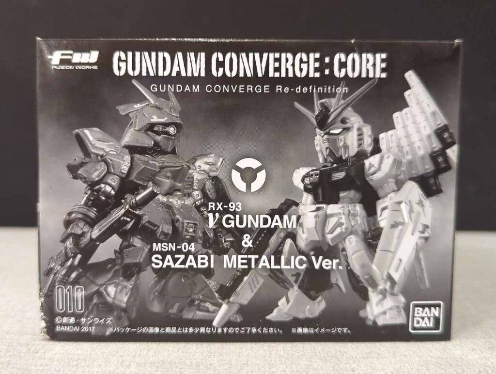 GUNDAM CONVERGE:ニューガンダム&サザビー(メタリックver.) Amazon.com: FW GUNDAM CONVERGE：CORE ニューガンダム