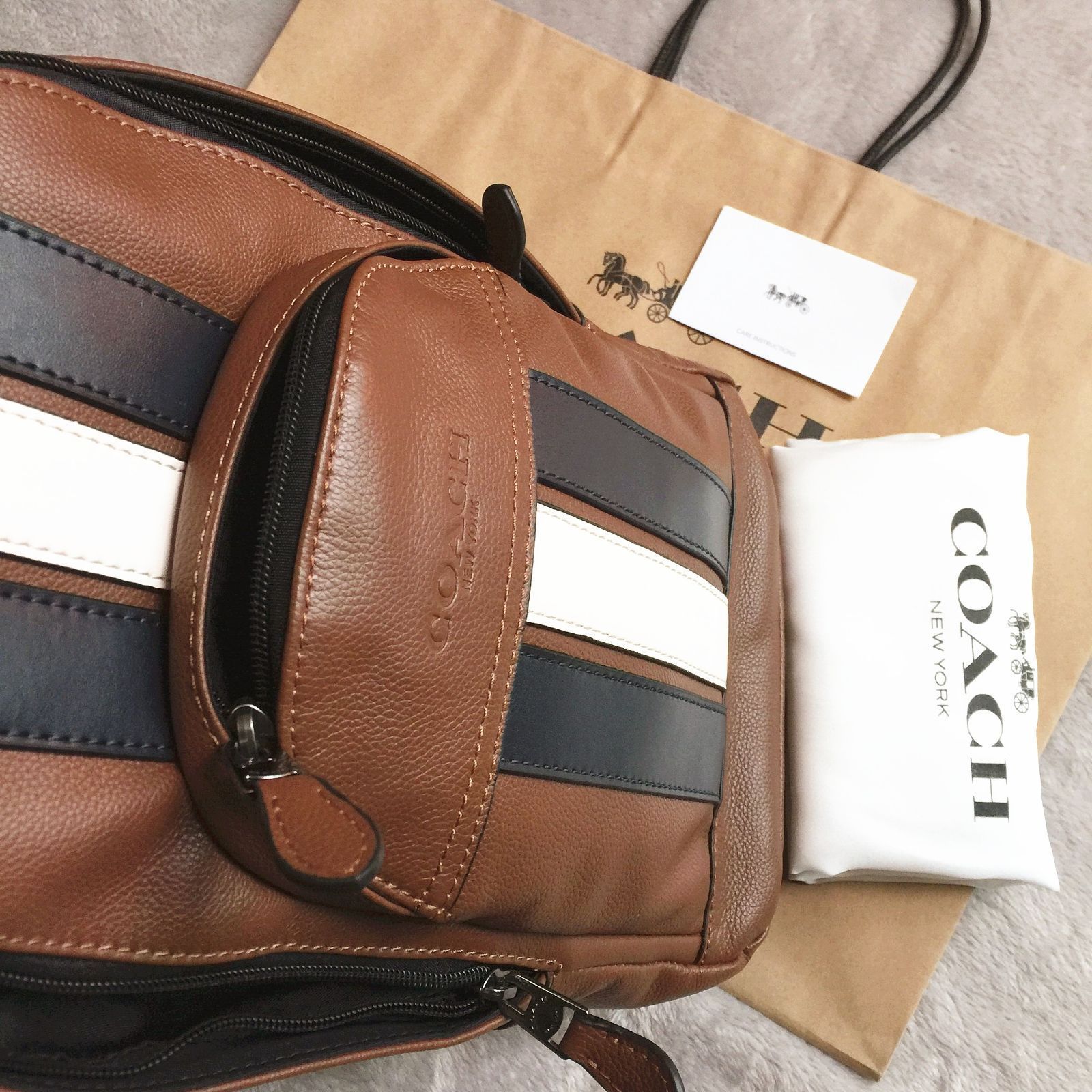 コーチバッグ＞COACH/コーチバッグ ボディーバッグ F49318 サドル クロスボディー ショルダーバッグ スリングバッグ 斜めがけバッグ  アウトレット品 紙袋付属 新品未使用 - メルカリ