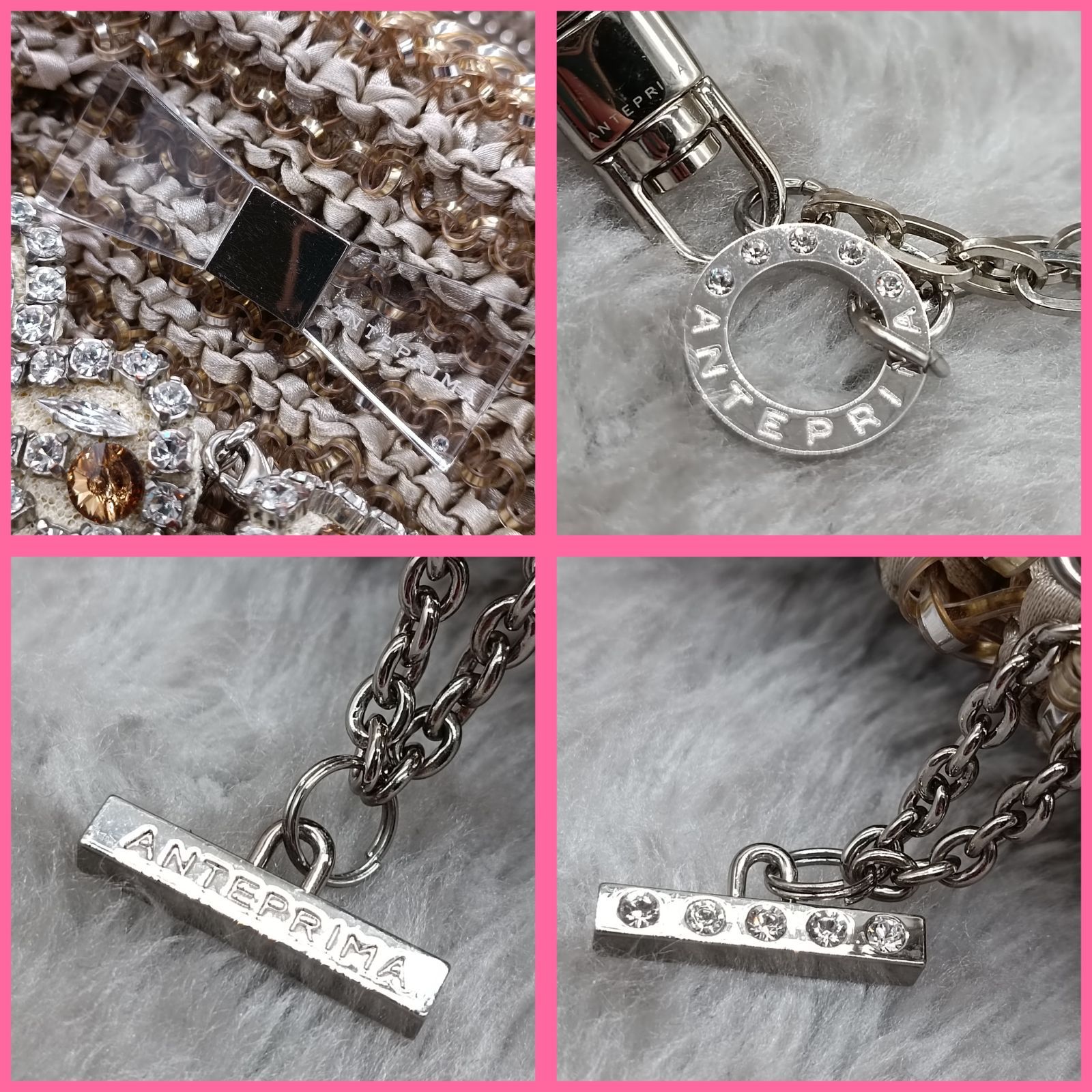 ANTEPRIMA 》 ☆美品☆ アンテプリマ クリスタッロフィオッロ*R 