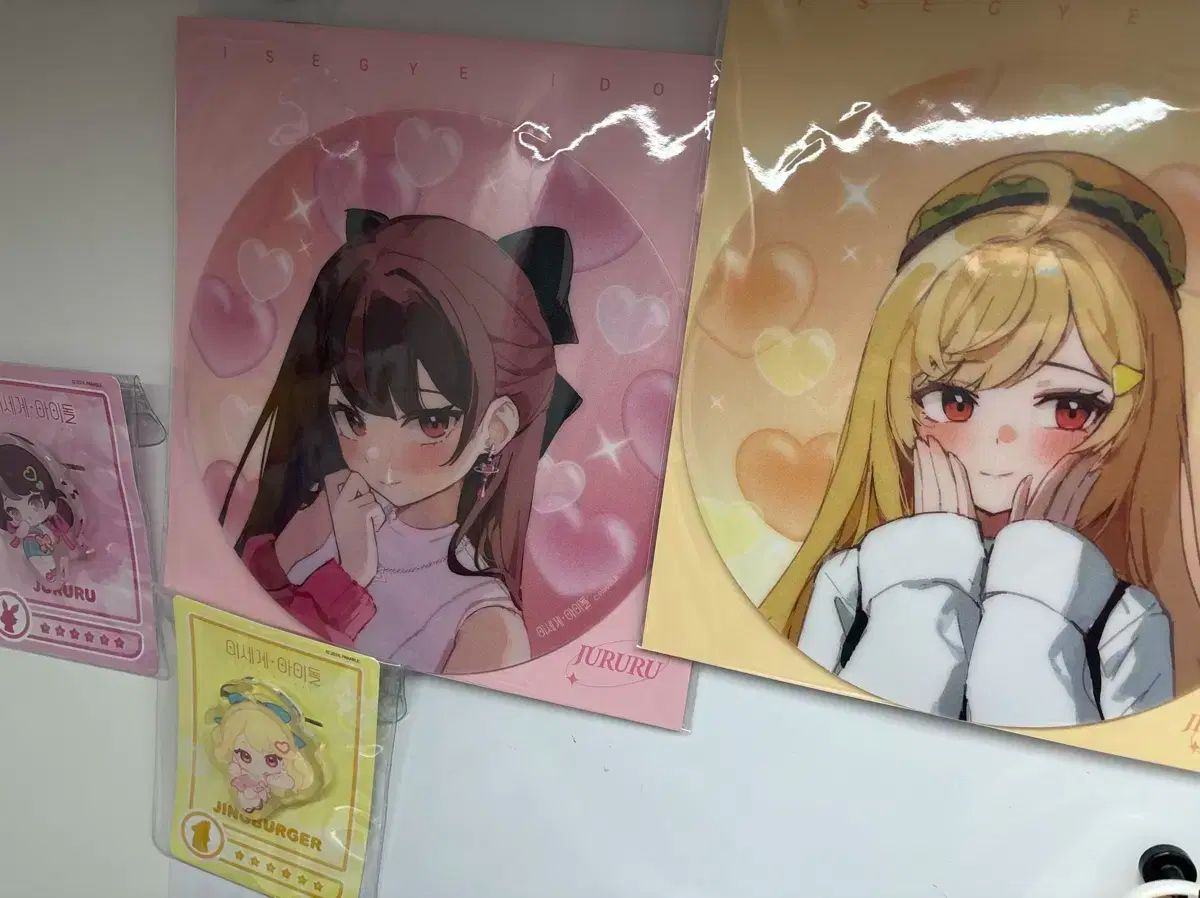 ISEGYE IDOL ポップアップ セット +缶バッジ