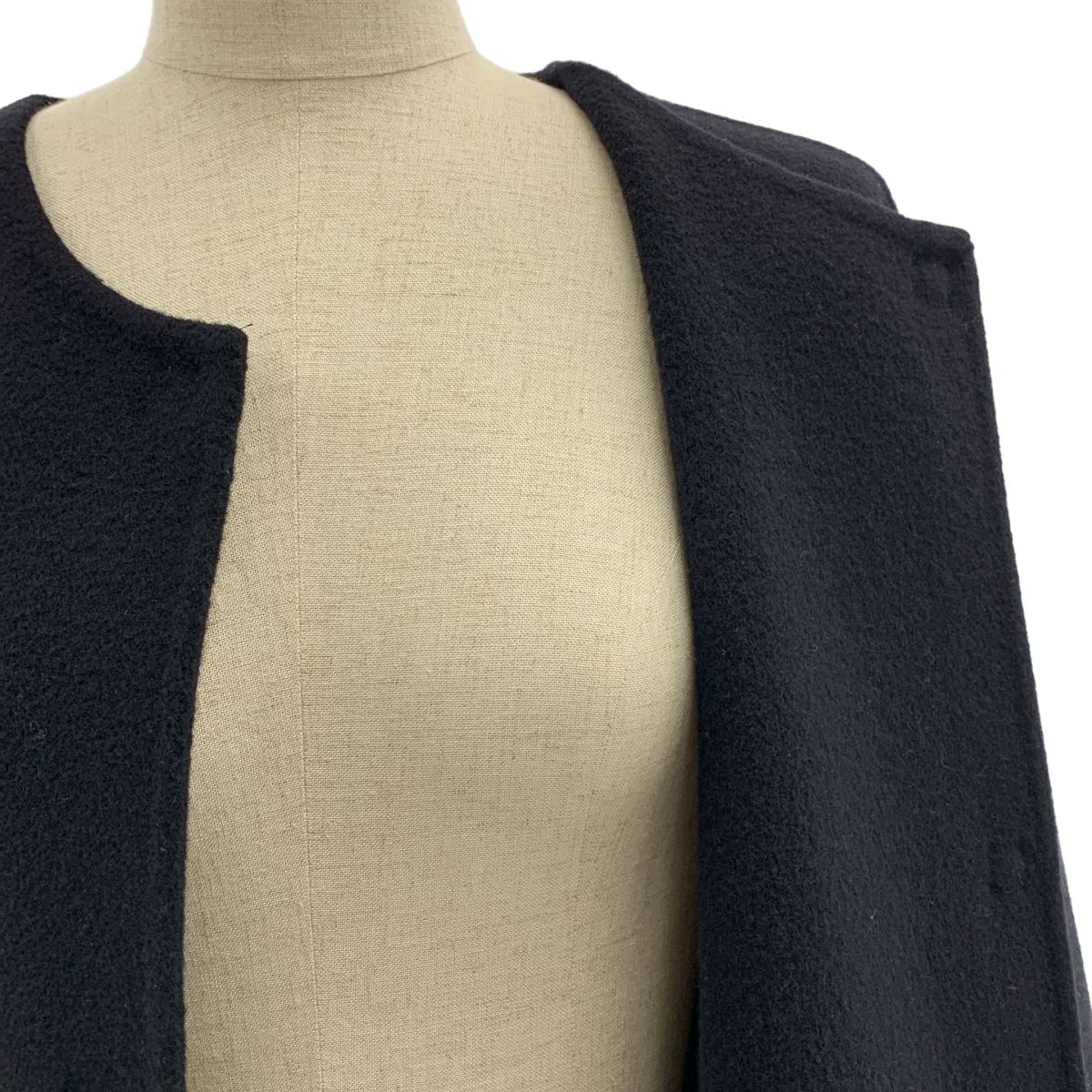 MUSE de Deuxieme Classe ミューズドゥーズィーエムクラス victorian ショートコート ブラック レディース SIROKUMA-CORPORATION_COM