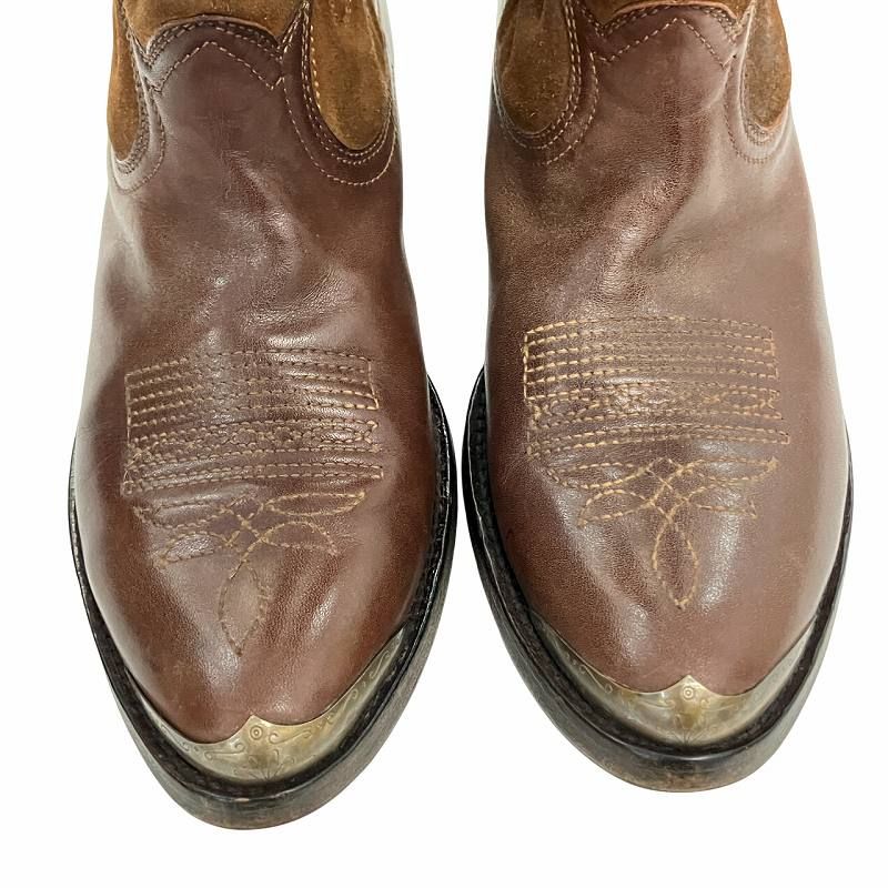 ゴールデングース ウエスタンブーツ(38)クリーニング済み ゴールデングース GOLDEN GOOSE ウエスタンブーツ ミドルブーツ