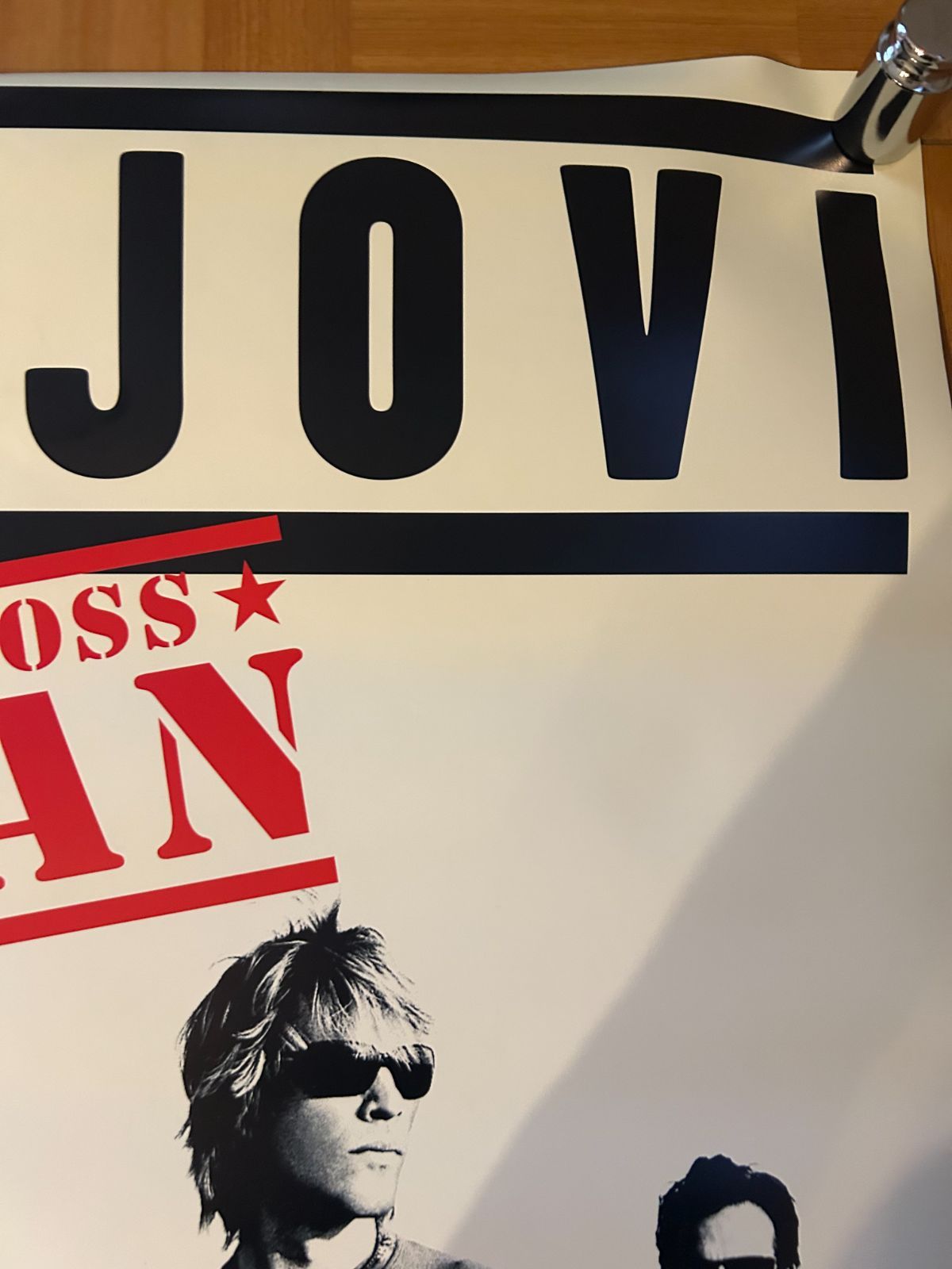 BON JOVI ボン・ジョヴィ BOUNCE ジャパンツアー ポスター ボン・ジョヴィ BON JOVI / Bounce World TOUR 2003年