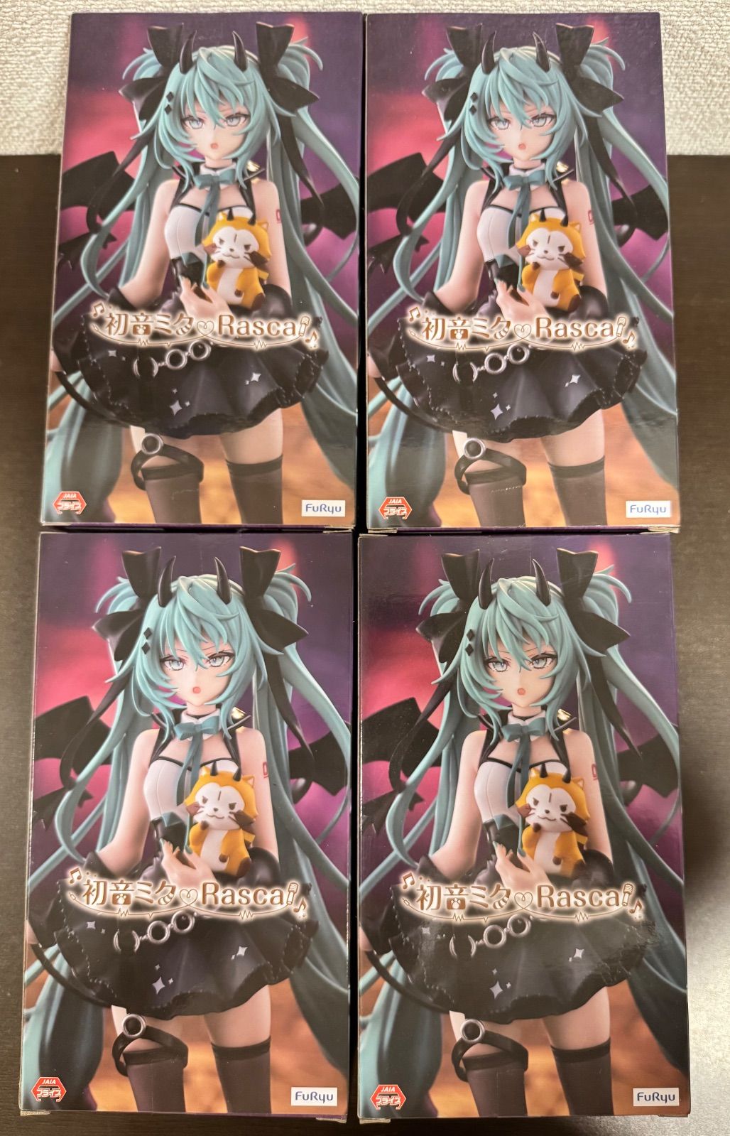 初音ミク×ラスカル フィギュア Trio-Try-iT Figure 悪魔 4体