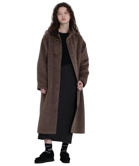 アヴィレックス WEB-DEPOT Exclusive LONG OUTER ロング アウター レディース S 050 ブラウン 783-4254601