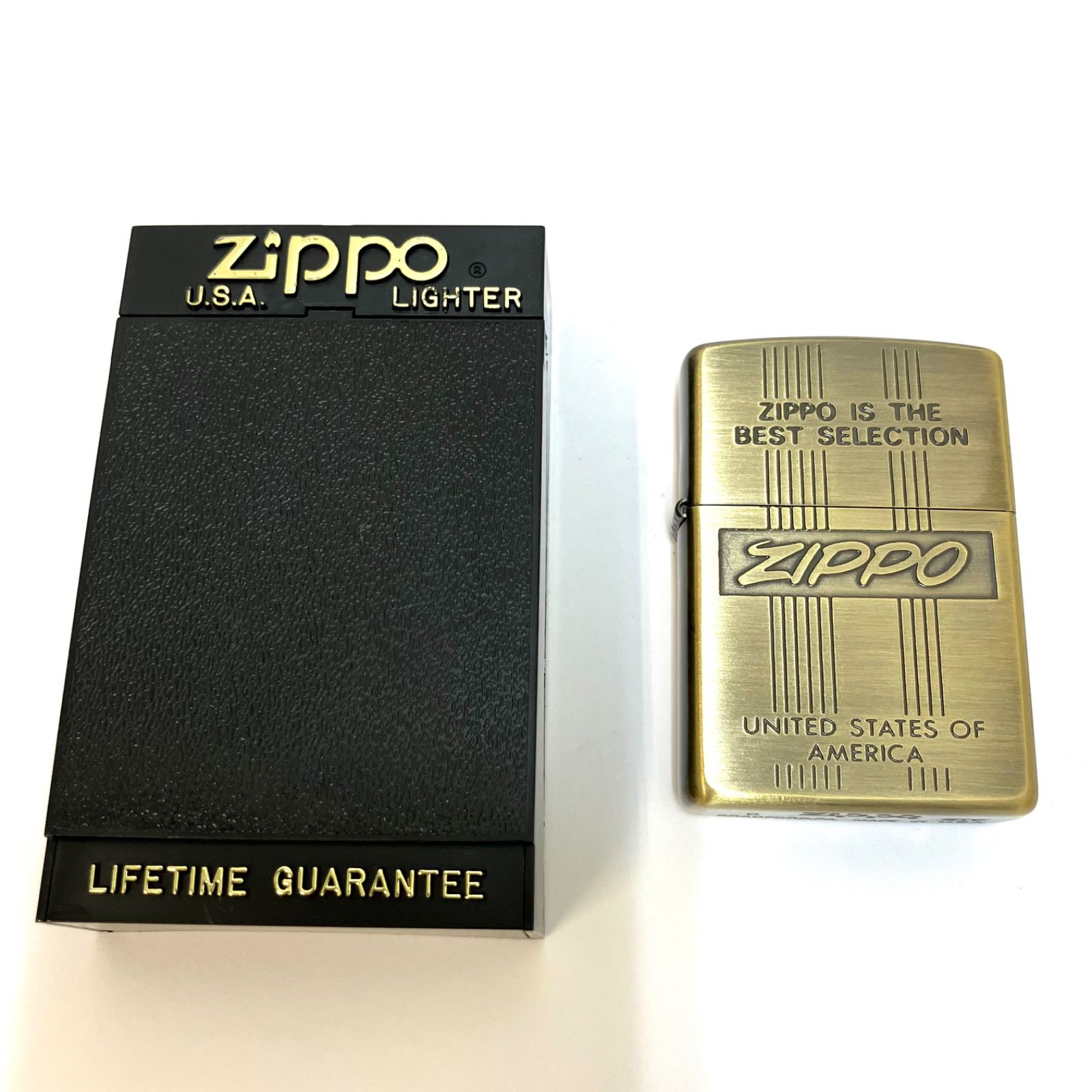 Zippo＊ジッポーライター ライター 喫煙具 ゴールドカラー BEST