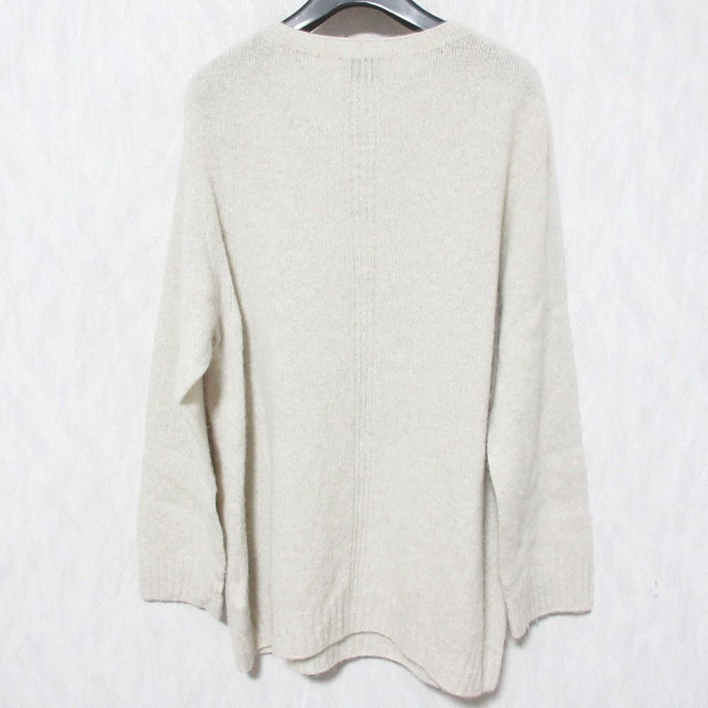 美品 23AW PARIGOT パリゴプレステージ ウォッシャブルピュアカシミヤニット セーター PR-KN23-22WI-SIM FREE ベージュ レディース 古着 中古 美品 23AW PARIGOT パリゴプレステージ ウォッシャブルピュア