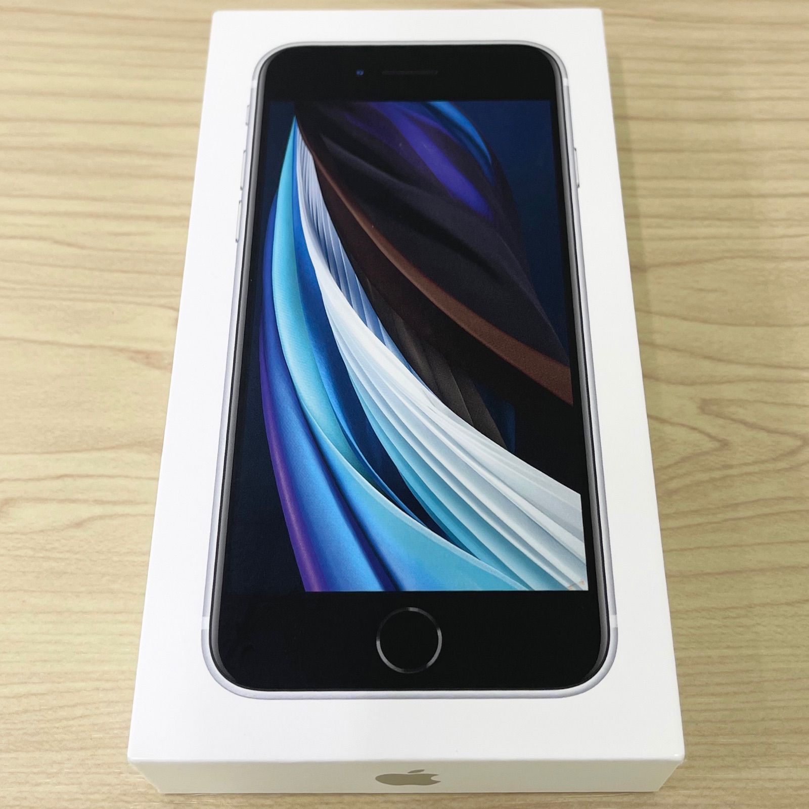 iPhone SE2 WHITE 64GB 極美品-