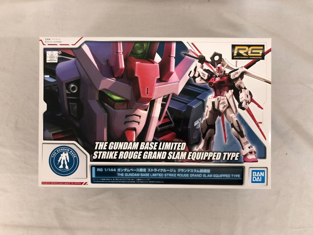 未開封】1/144 RG MBF-02 ストライクルージュ グランドスラム 未開封】1/144 RG MBF-02 ストライクルージュ グランドスラム