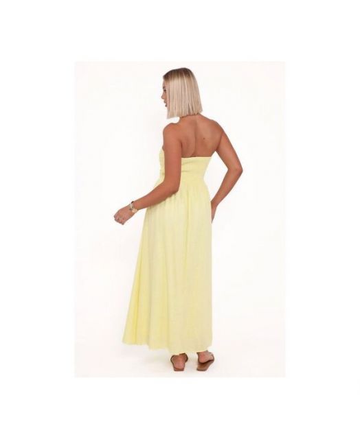 Petal and Pup レディース ワンピース トップス Women s Kayt Strapless Dress - Butter Yellow Butter yellow DECORATOM_COM_BR