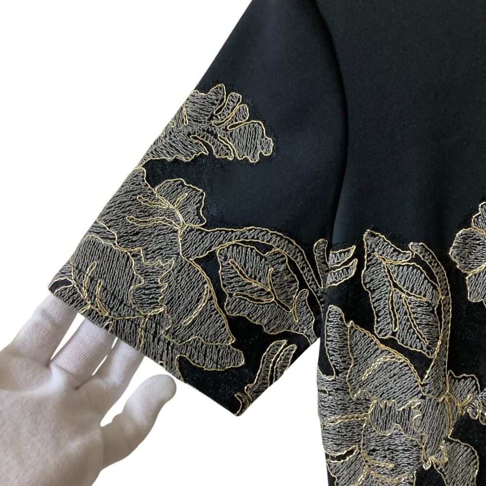 タダシショージ 半袖ワンピース レディース SIZE 0 (XS) TADASHI SHOJI 中古 TADASHI SHOJI - 美品 TADASHI SHOJI タダシショージ 半袖 エン
