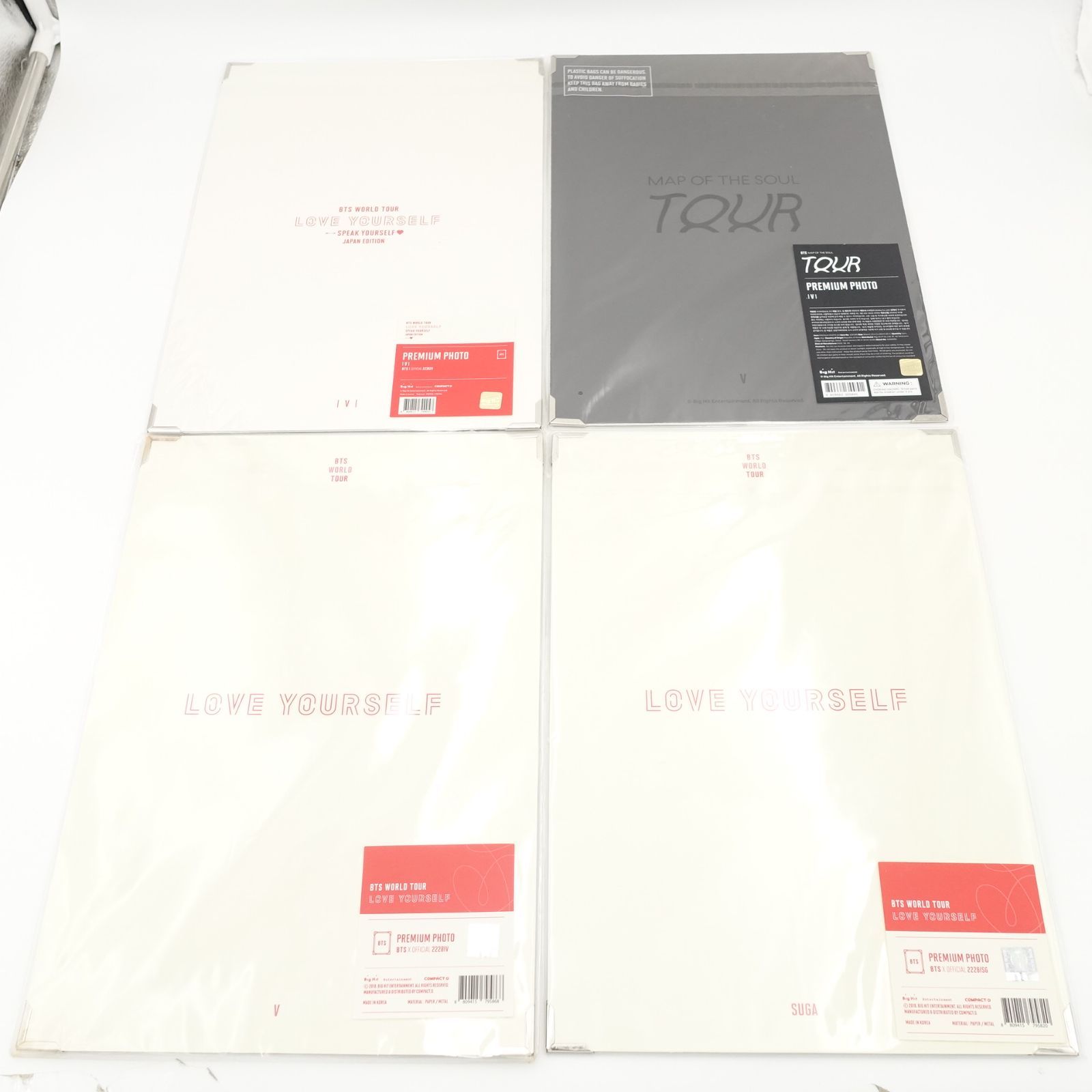 BTS WORLD TOUR プレミアムフォト パネル ユンギ SUGA