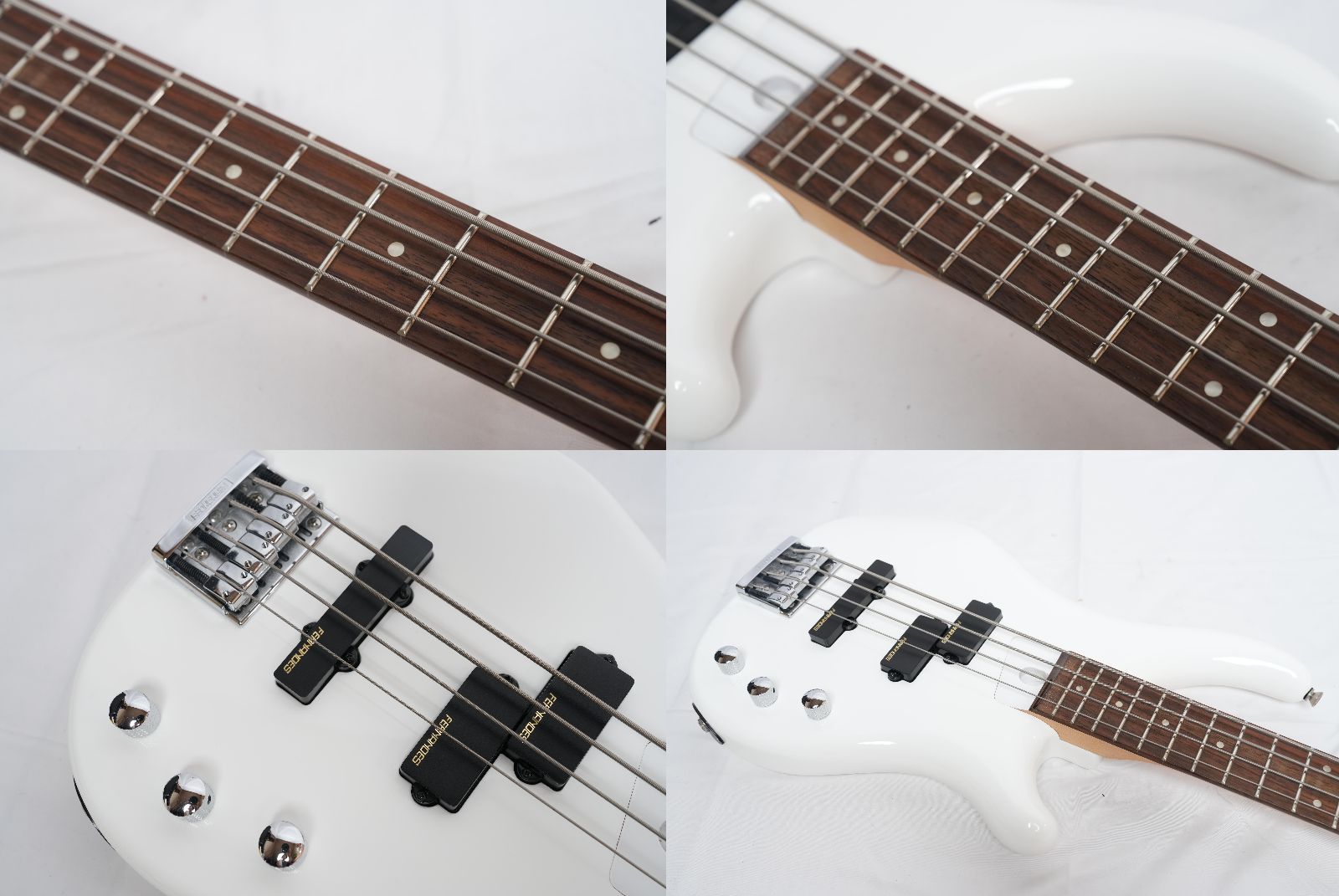 ☆FERNANDES☆FRB-45M WHITE ミディアムスケールベース 2011年製