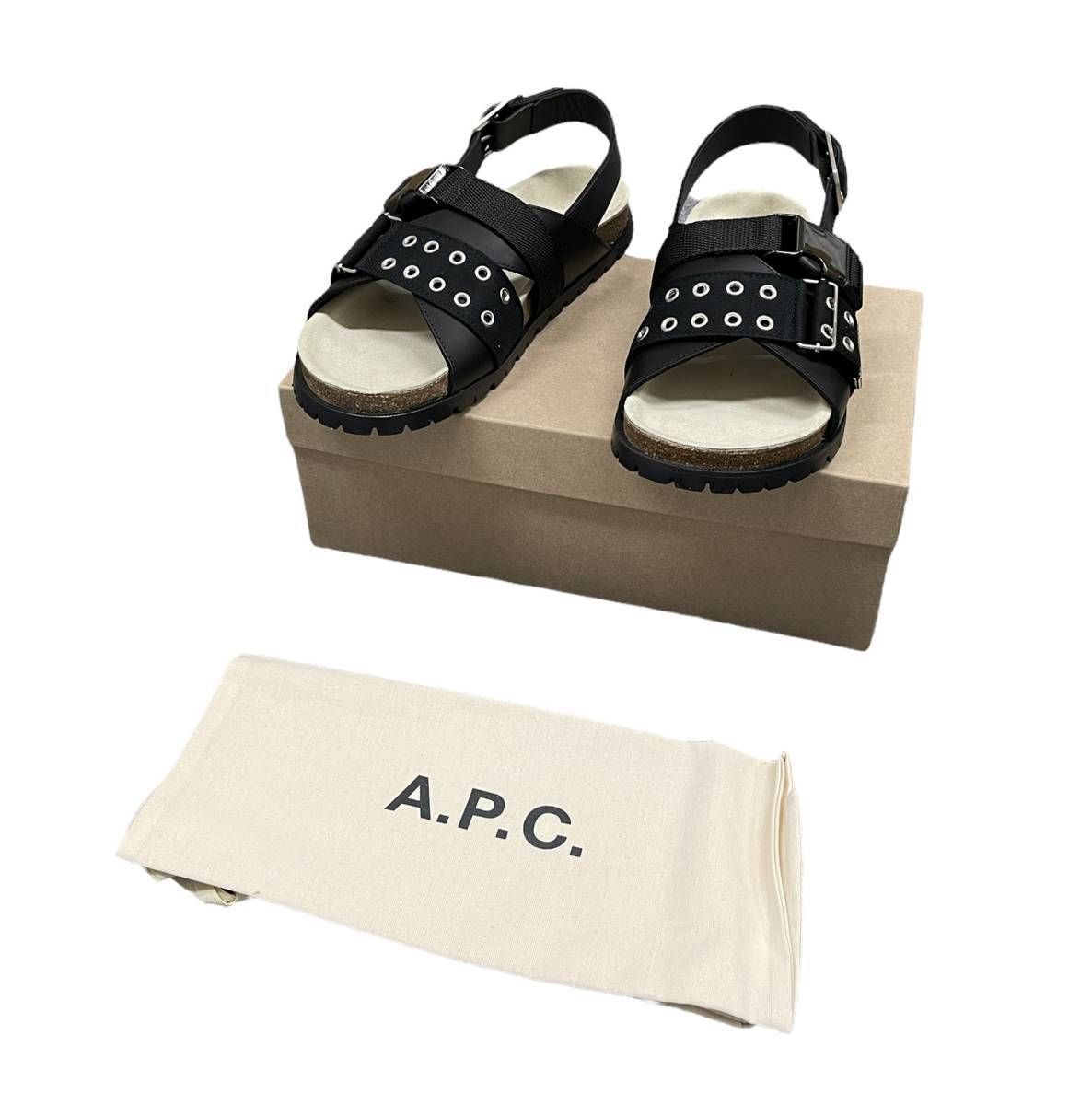 sacai A.P.C. コラボ Jules Sandal サンダル - メルカリ