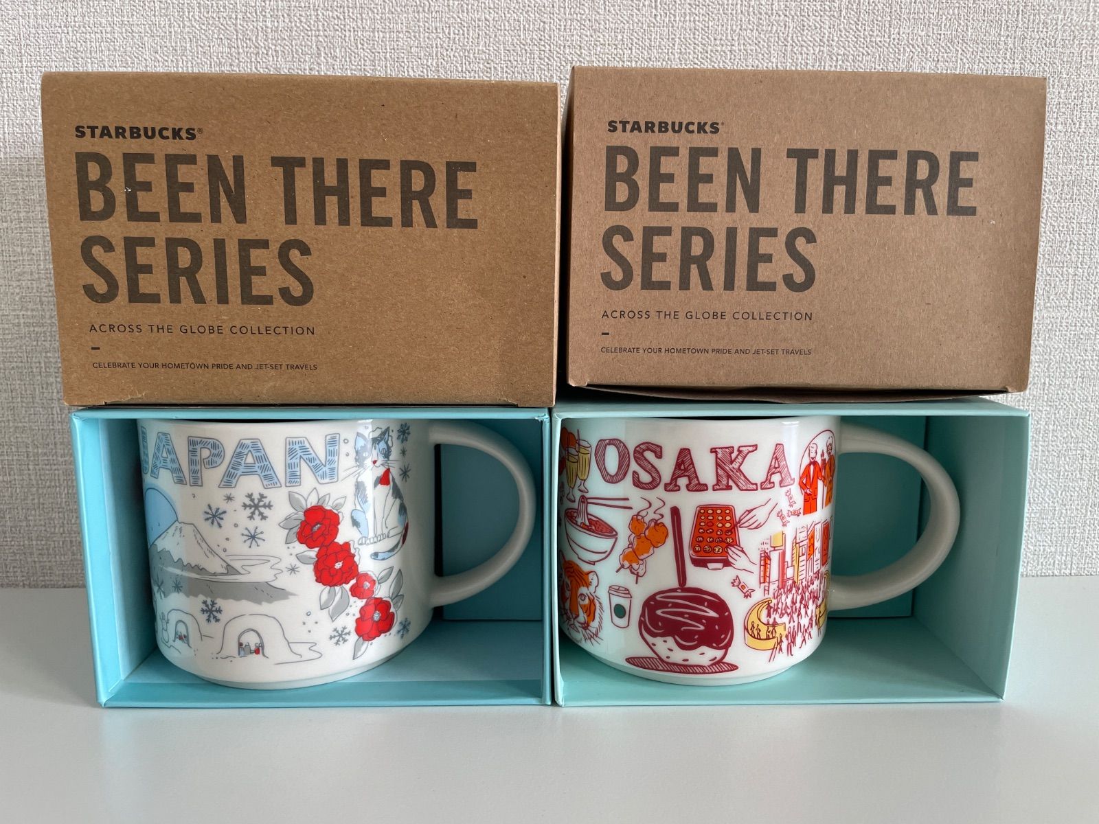 新品 未使用 スタバBeen There SeriesマグJAPAN OSAKA 2個セット