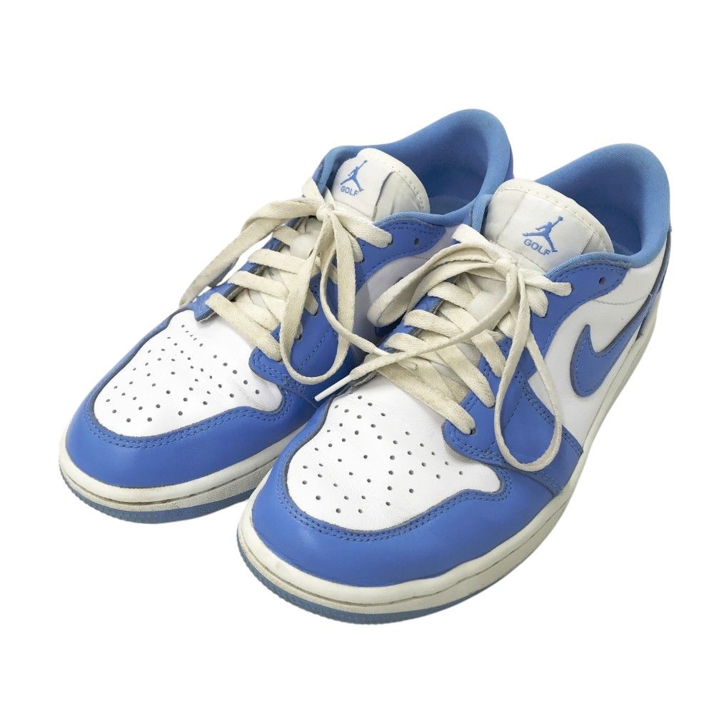 NIKE GOLF ナイキゴルフ DD9315-100 AIR JORDAN 1 LOW G スパイクレス ゴルフシューズ UNIVERSITY  BLUE ブルー系 26.5cm [240101279362] ゴルフウェア メンズ ストスト - メルカリ