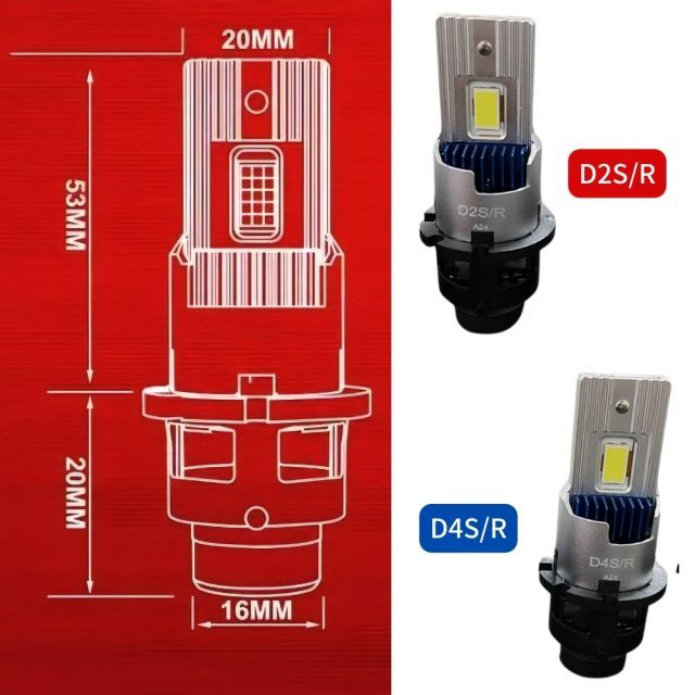 クラウン マジェスタ 前期 UZS/JZS17系 【純正同型オールインワン】次世代型 LEDコンバージョンキット D2S/D2R 30発 CSP  5070 Chips 6000k相当 両面発光 純正HIDをLED化 純正HID車用 交換 ヘッドライト カプラー - メルカリ