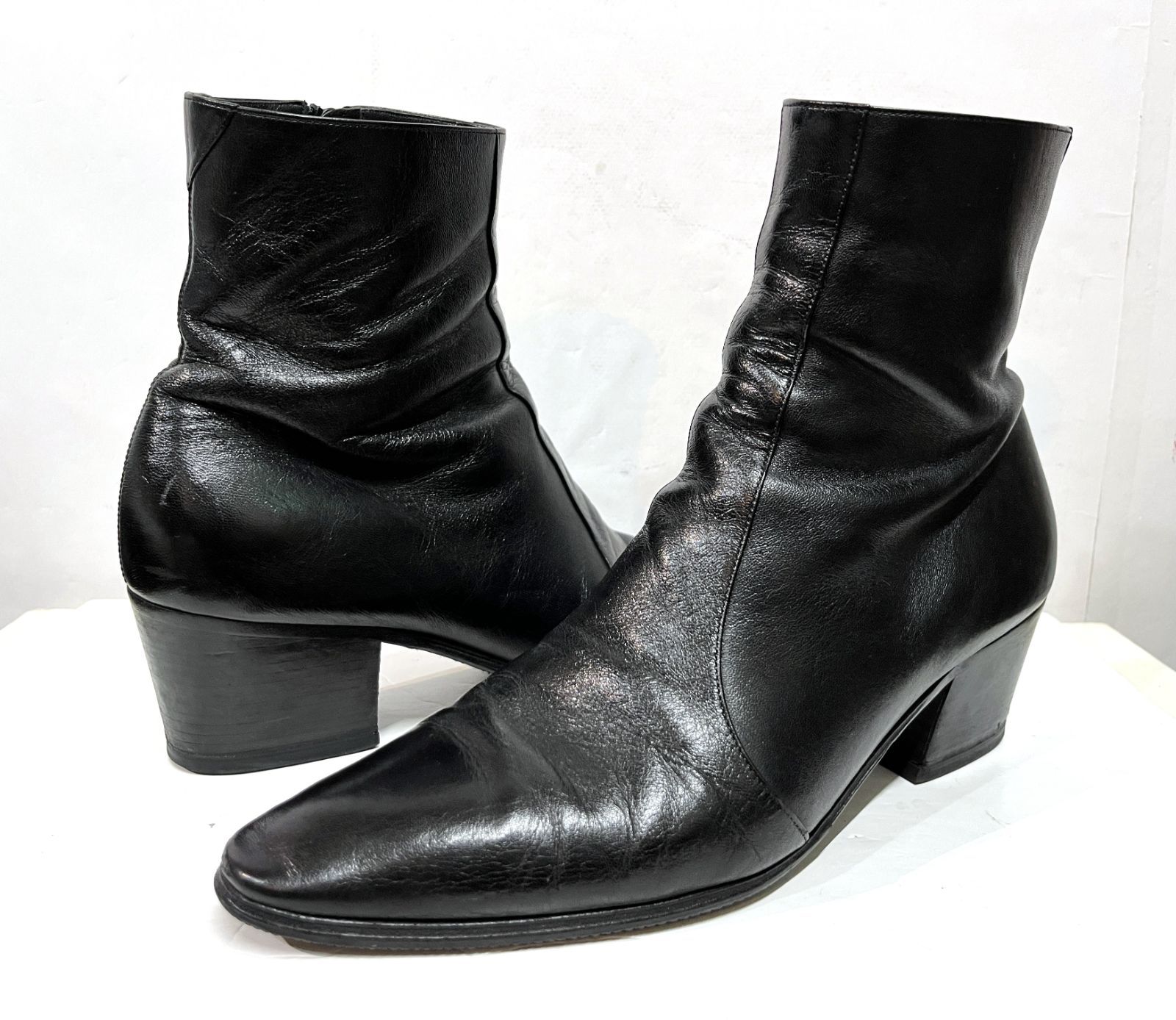 SAINT LAURENT|サンローラン MICK 75 BUCKLE BOOT サイドジップ SAINT LAURENT|サンローラン MICK 75 BUCKLE BOOT サイドジップ