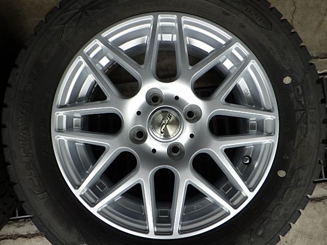 2110-143 DDS アルミホイール＆スタッドレスタイヤ 175/65R14 2018年 4本セット - メルカリ