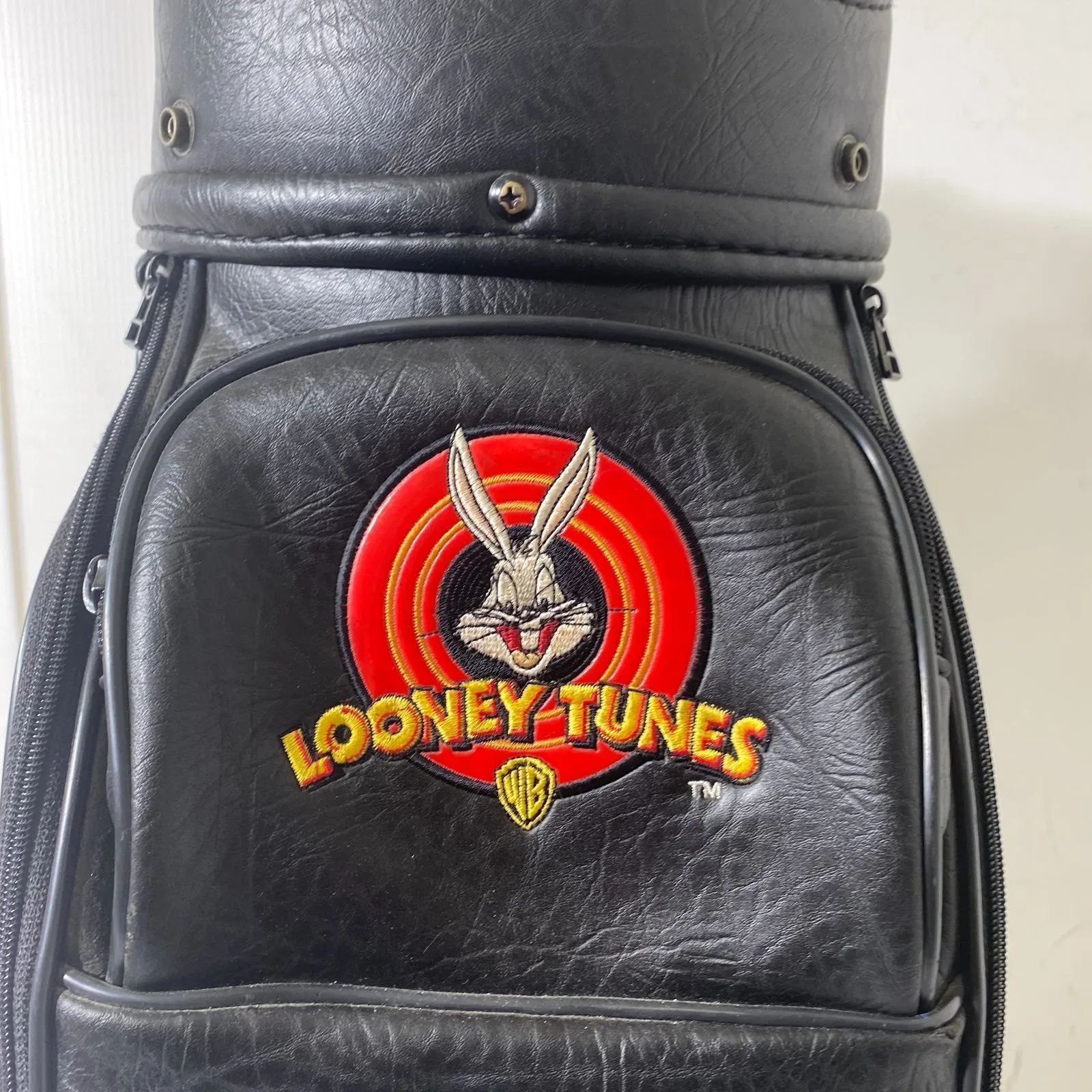 2/6最終処分 希少 ルーニーテューンズ LOONEY TUNES キャディバッグ