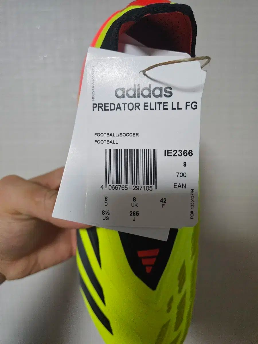 adidas アディダス プレデター エリート LL FG サッカーシューズ 265 サイズ LLC-HASEGAWATOSO_COM