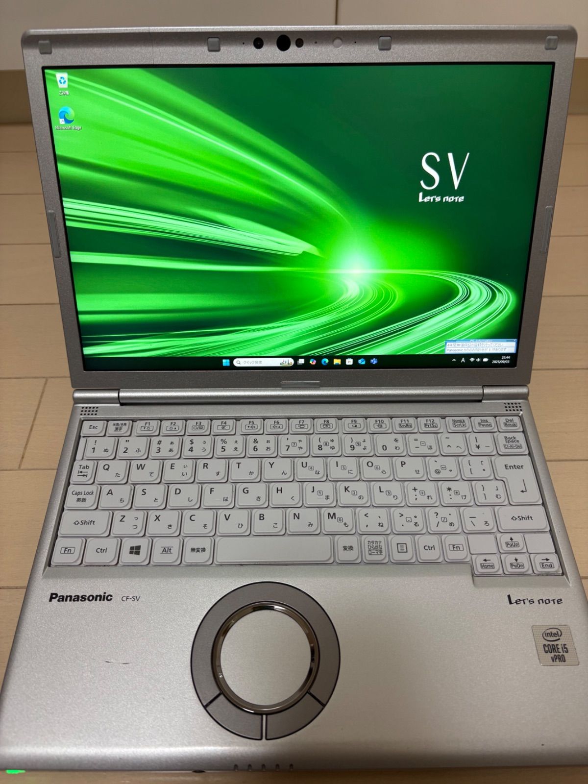 Panasonic Let's note SV9 i5 SSD256GB 8GB 良品/即配送】Panasonic
