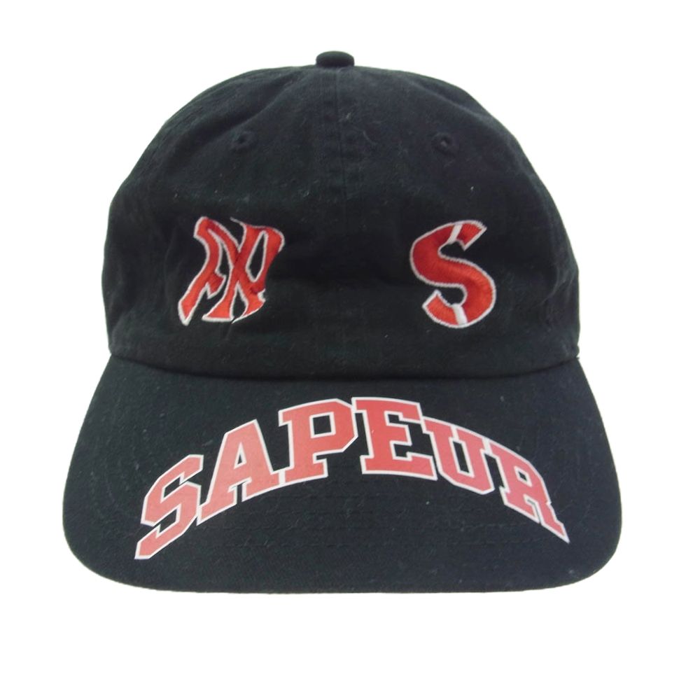 【日本限定モデル】 サプール SAPEUR × BLACK キャップ CAP エフアールツー FR2 帽子