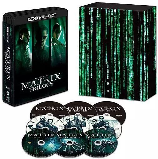 洋画Blu-ray Disc マトリックス トリロジー 4K ULTRA HD＆デジタル リマスター ブルーレイ