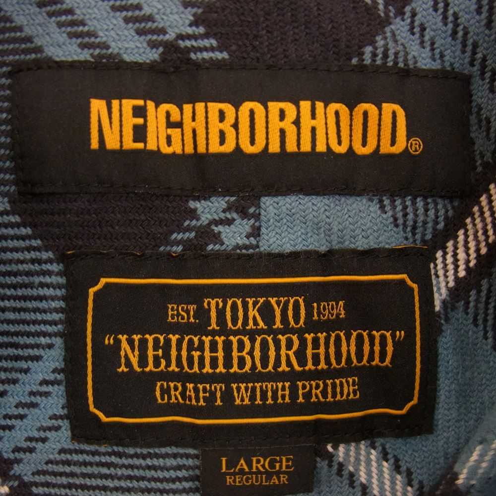 NEIGHBORHOOD ネイバーフッド 19AW 192ARNH-SHM02 LUMBERS/C-SHIRT.LS