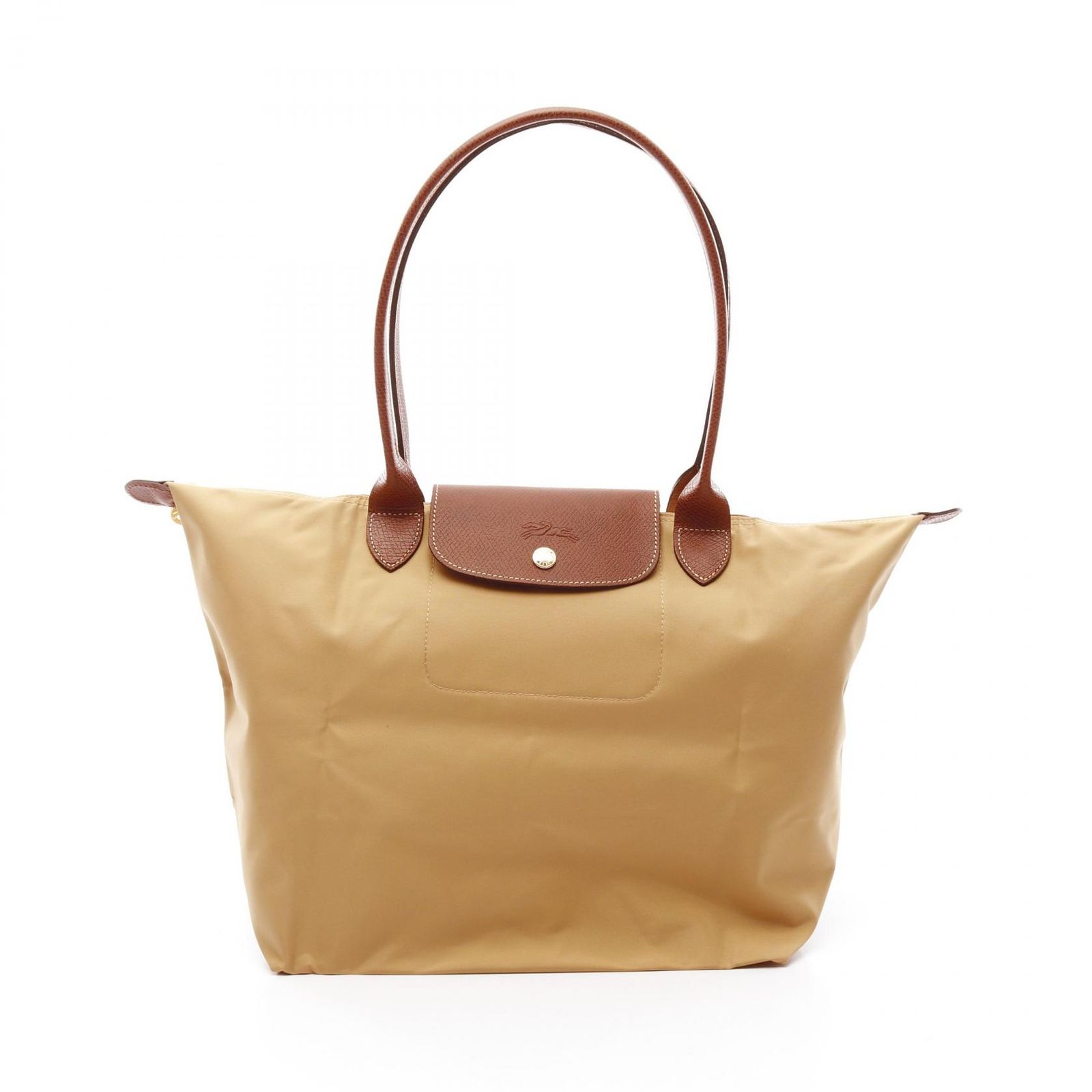 ロンシャン Longchamp トートバッグ ル プリアージュ オリジナル L L189989P86 フォーン ナイロン レザー ルプリアージュショルダーバッグ レディース