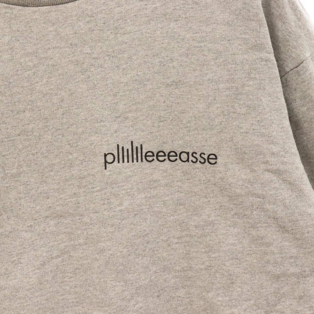plllllleeeasse プリーズ Crewneck Sweatshirt plllllleeeasse プリーズ Crewneck Sweatshirt