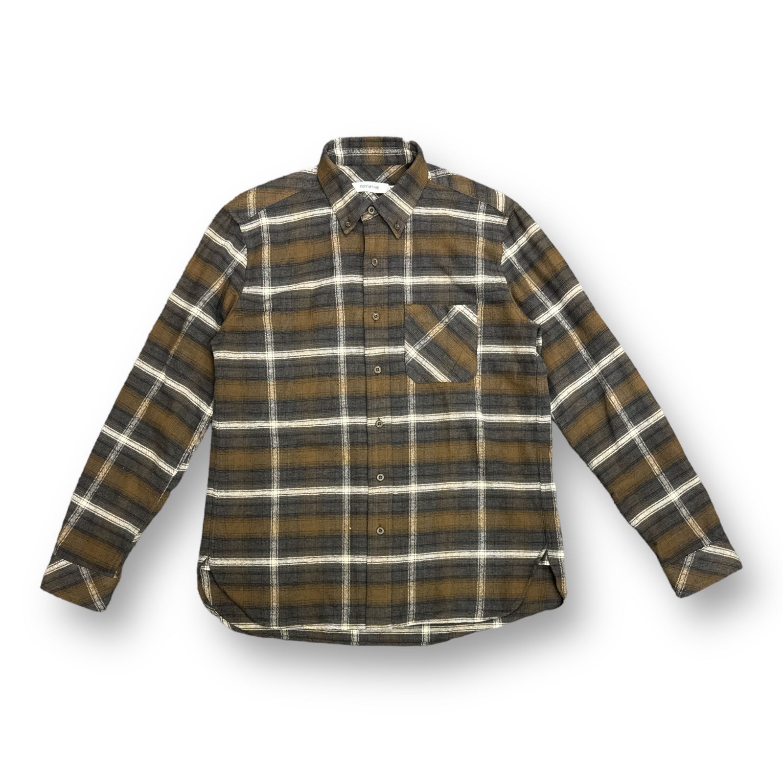 nonnative オリジナルオンブレチェック柄のコットンツイル素材シャツ nonnative オリジナルオンブレチェック柄のコットンツイル素材シャツ