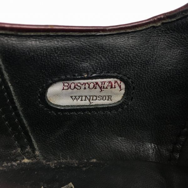 60s-70s?Vintage/希少白タグ赤文字☆BOSTONIAN ボストニアン
