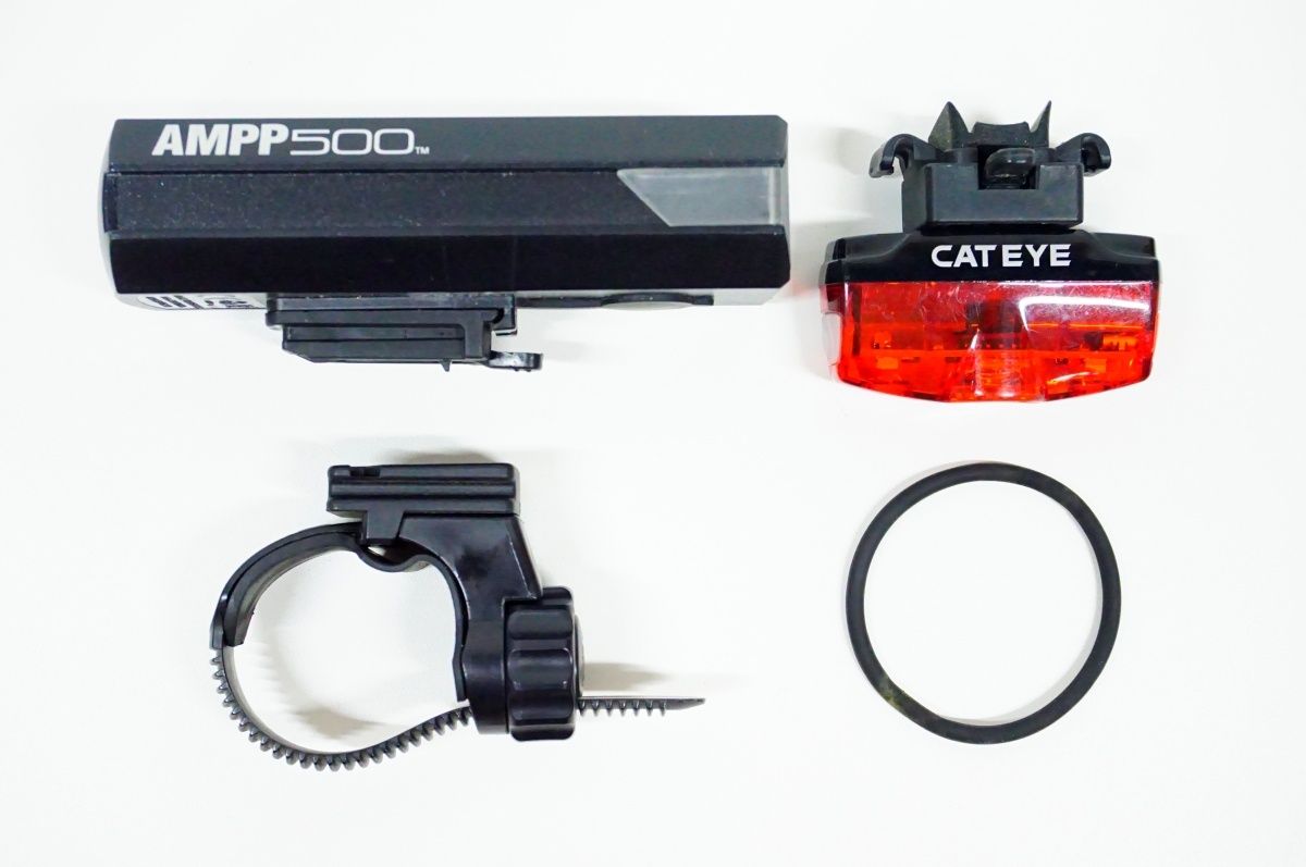 CATEYE 「キャットアイ」 AMPP500 RAPID mini ライトセット