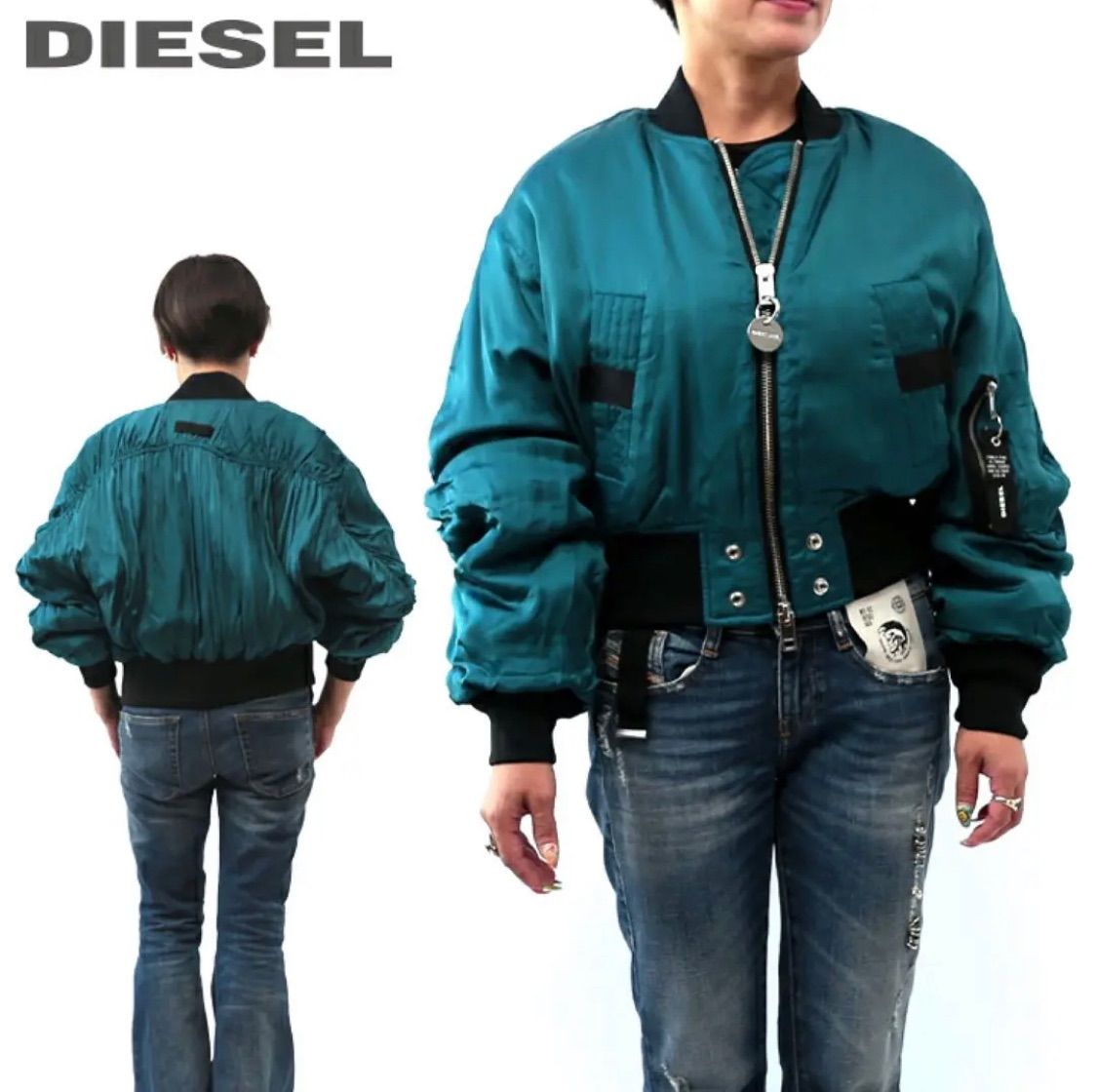 新品未使用品】ディーゼル DIESEL ボンバージャケット 中綿