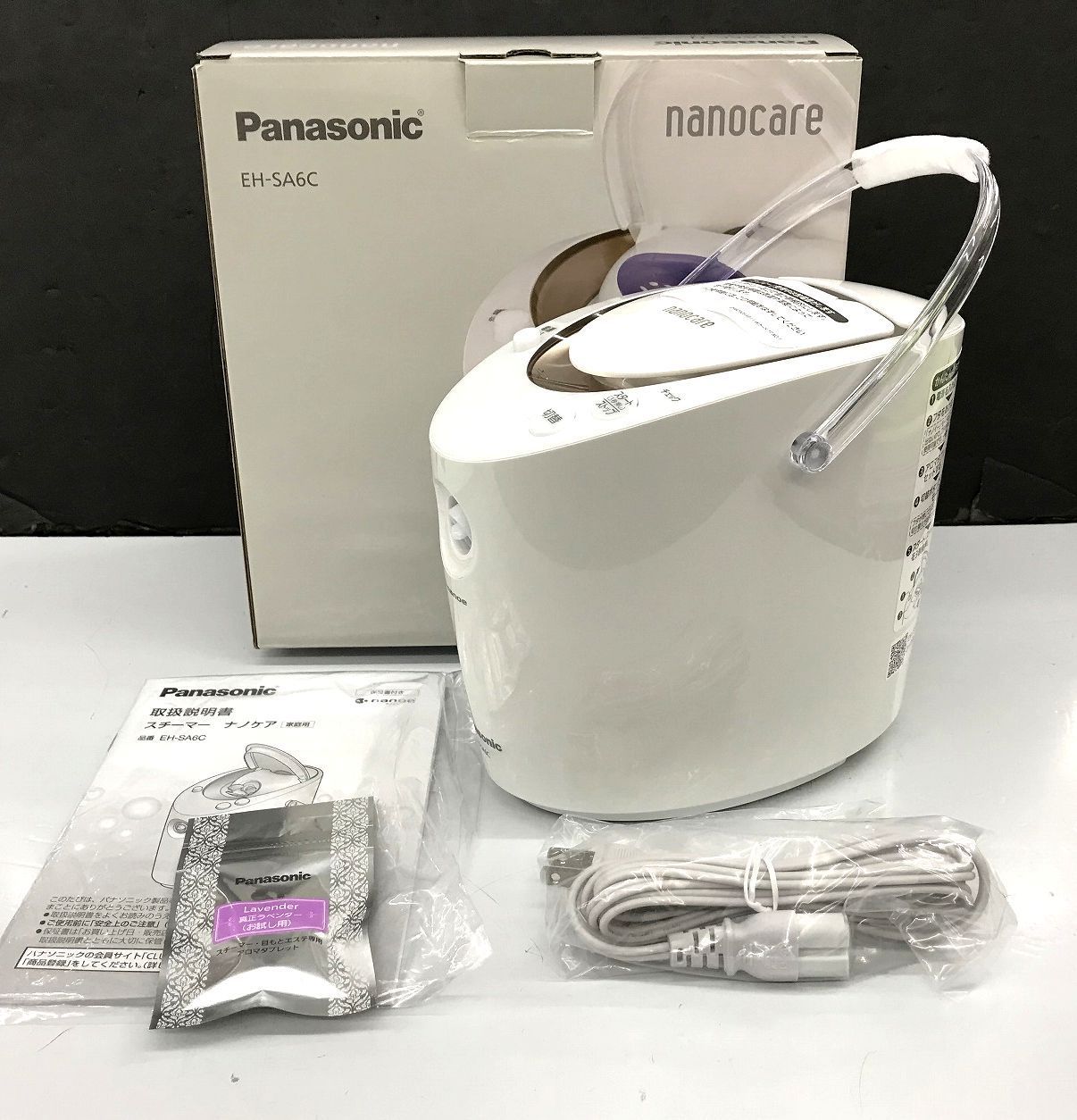 未使用 Panasonic パナソニック スチーマーナノケア EH-SA6C-N 