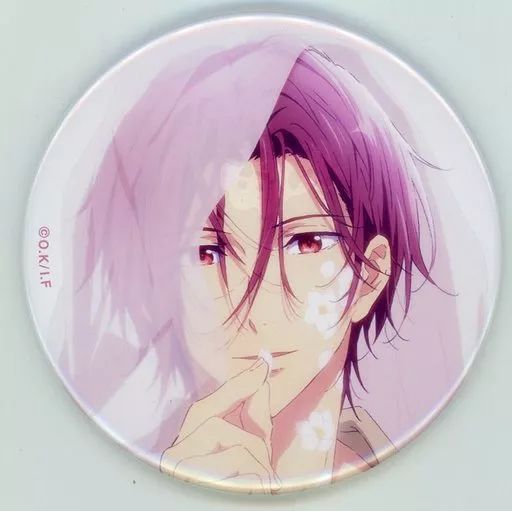 高い信頼 厚い信頼 中古】バッジ・ピンズ 松岡凛 ビッグ缶バッジ Blossom 「劇場版 キャラクターグッズ