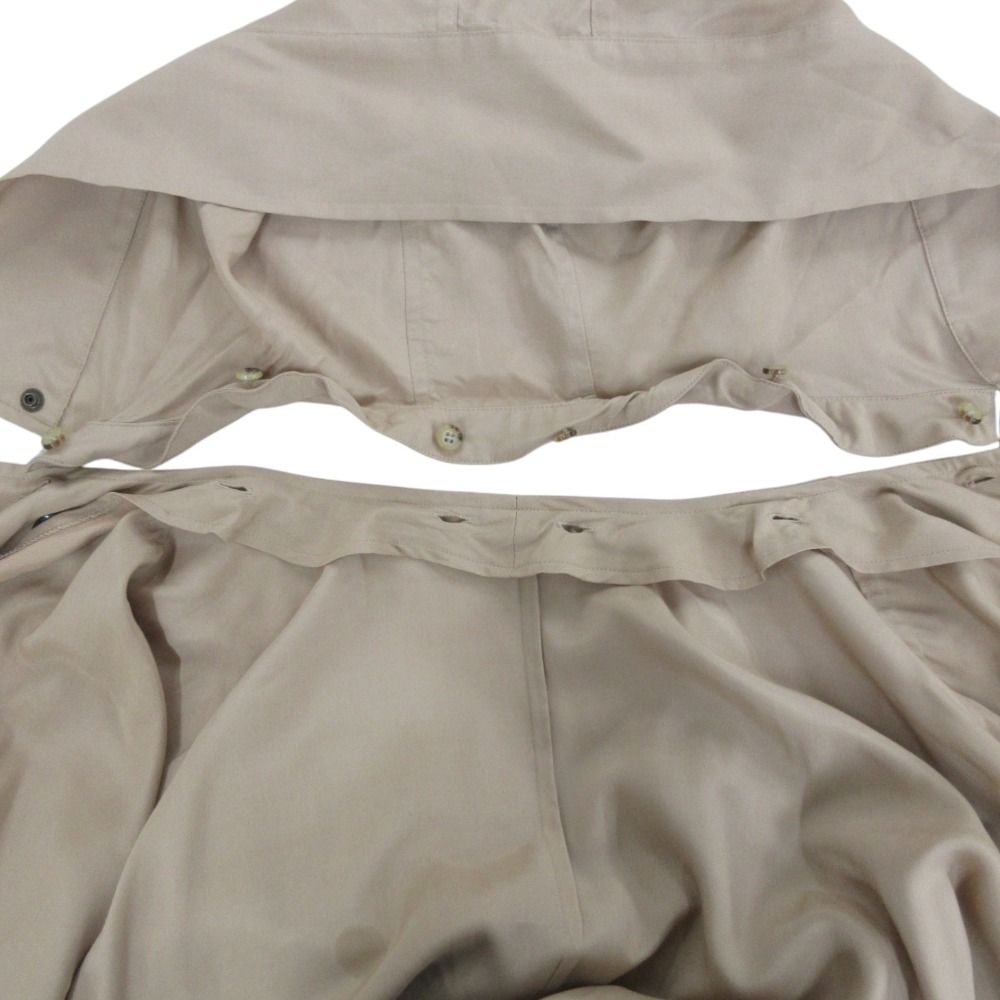 美品 VACHEMENT ヴァシュモン シルクブレンド フーディー ダブル  