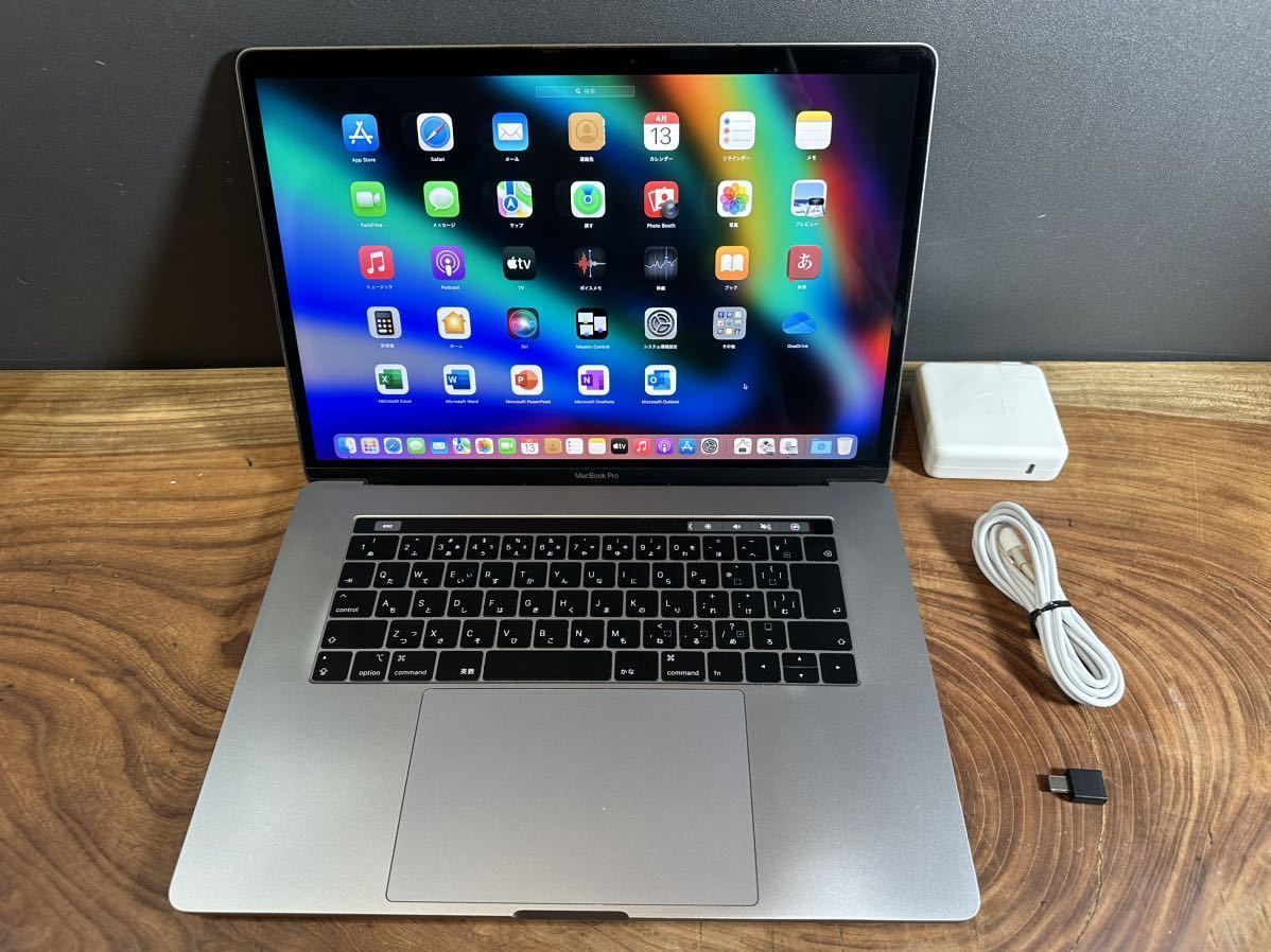 最上位充電1回」Apple MacBook PRO Retina 15inch 2018/CPUi9 2.9GHZ