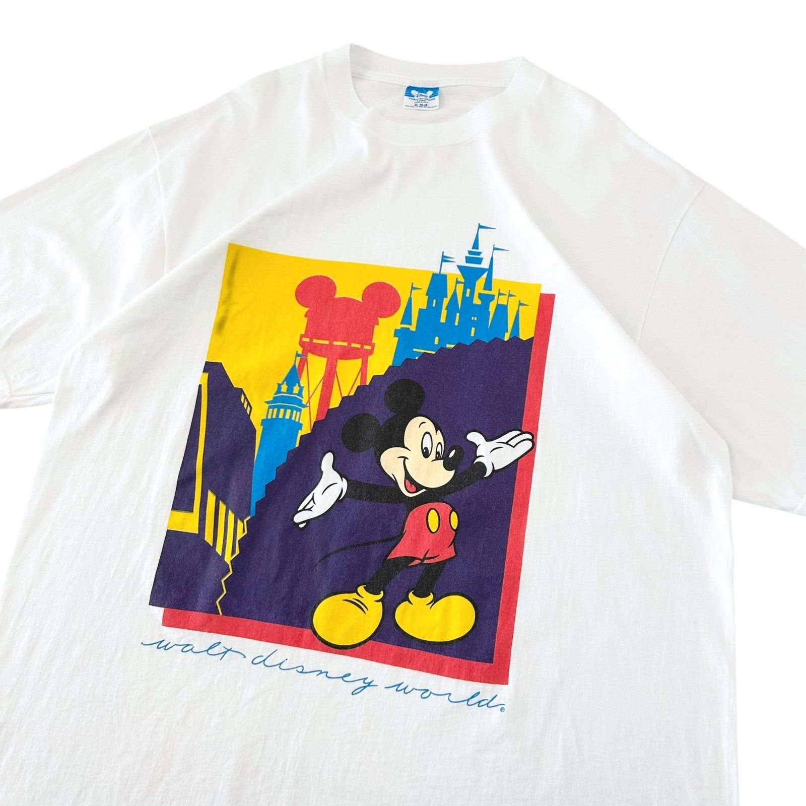 Disneyland ミッキーマウス Tシャツ USA製 80s USA製 Disneyland