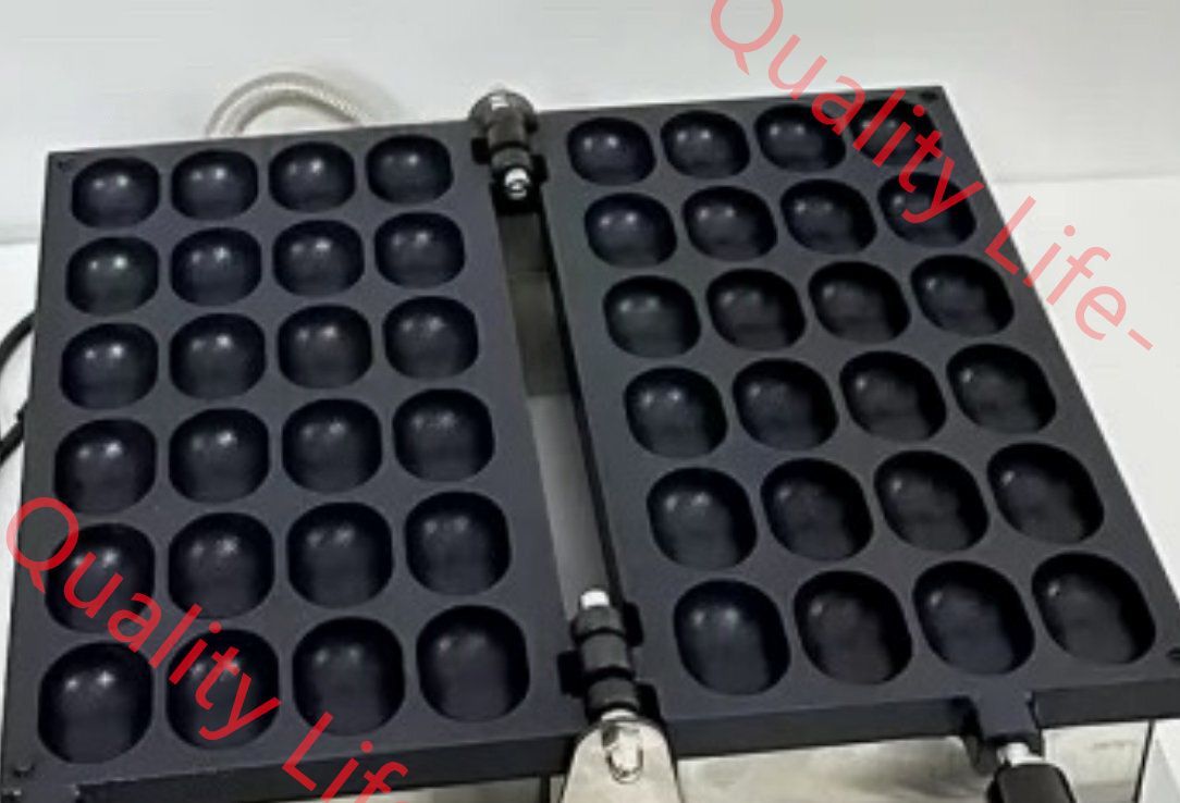 業務用 俵型のベビーカステラ 24穴 万能焼ガス 最新式テフロン加工済 厨房|業務|飲食|店舗