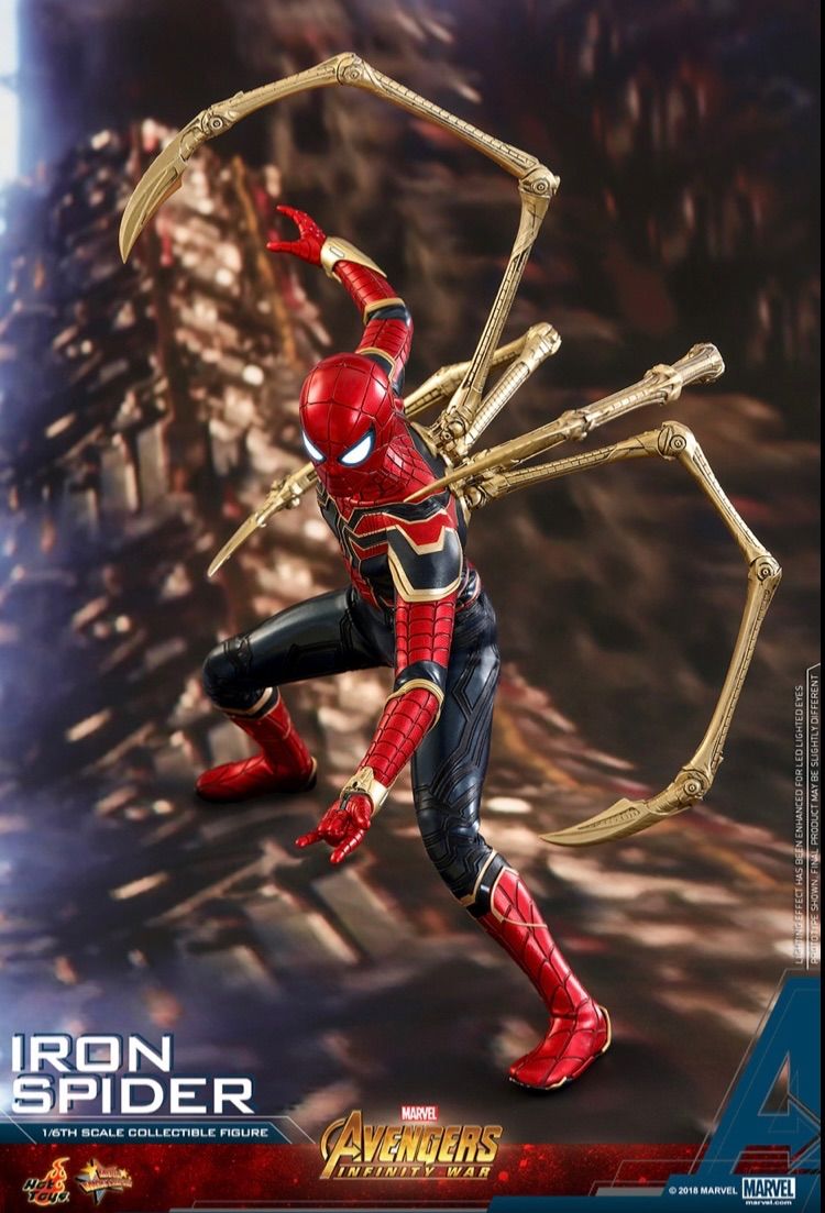 ホットトイズ アイアンスパイダー(スパイダーマン) - アメコミ