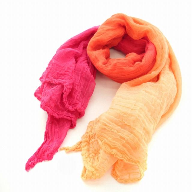 ファリエロサルティ Faliero Sarti ストール コットン グラデーション