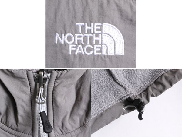 お得なクーポン配布中!】 ノースフェイス フード付き デナリ ジャケット レディース M / 古着 The North Face フリース ブルゾン  パーカー ジャンパー 2トーン 灰 系 - メルカリ