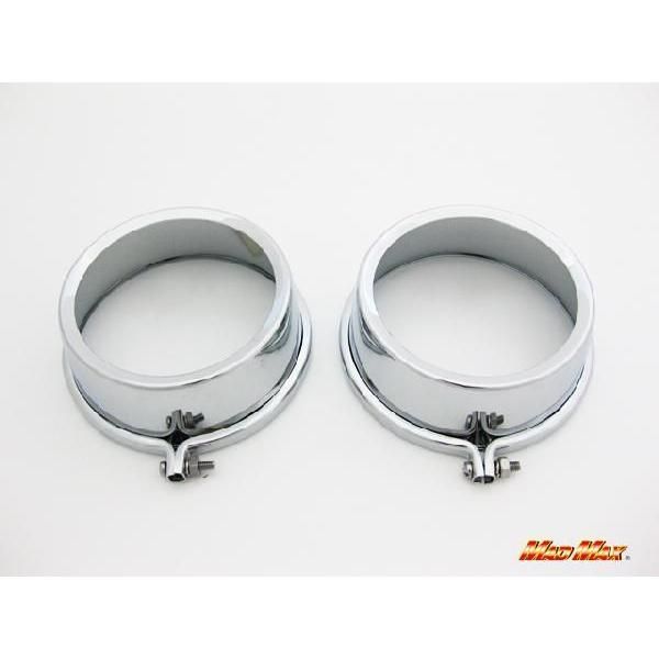 【送料無料】マッドマックス KAWASAKI カワサキ Z1/Z2/Z750FX/Z1000MK2 メッキ メーターカバー アッパーカバー (77-2022) MADMAX MAD MAX　代引不可