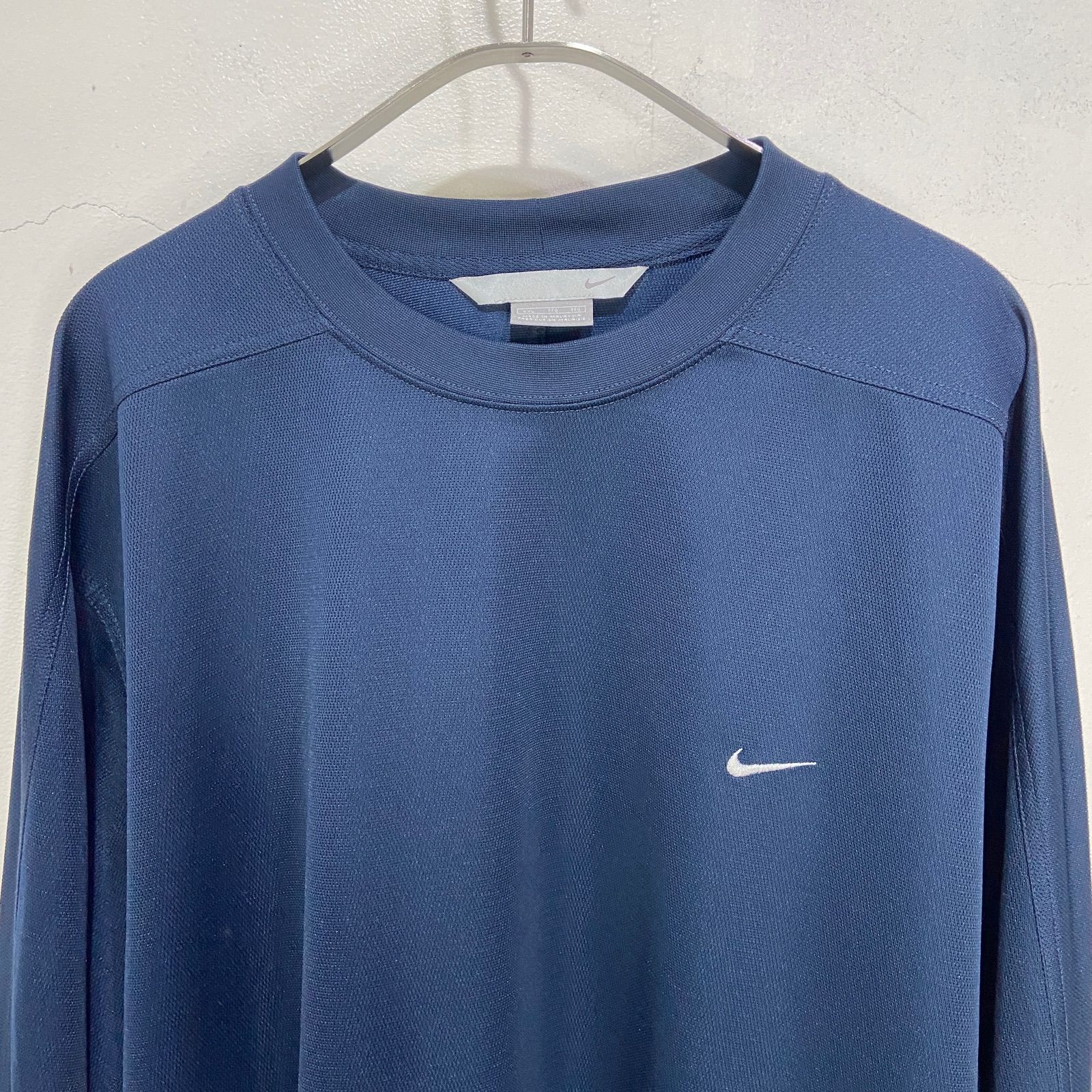 ☆00s☆NIKE☆ナイキ☆ワンポイントロゴロンT☆スウォッシュ☆長袖 