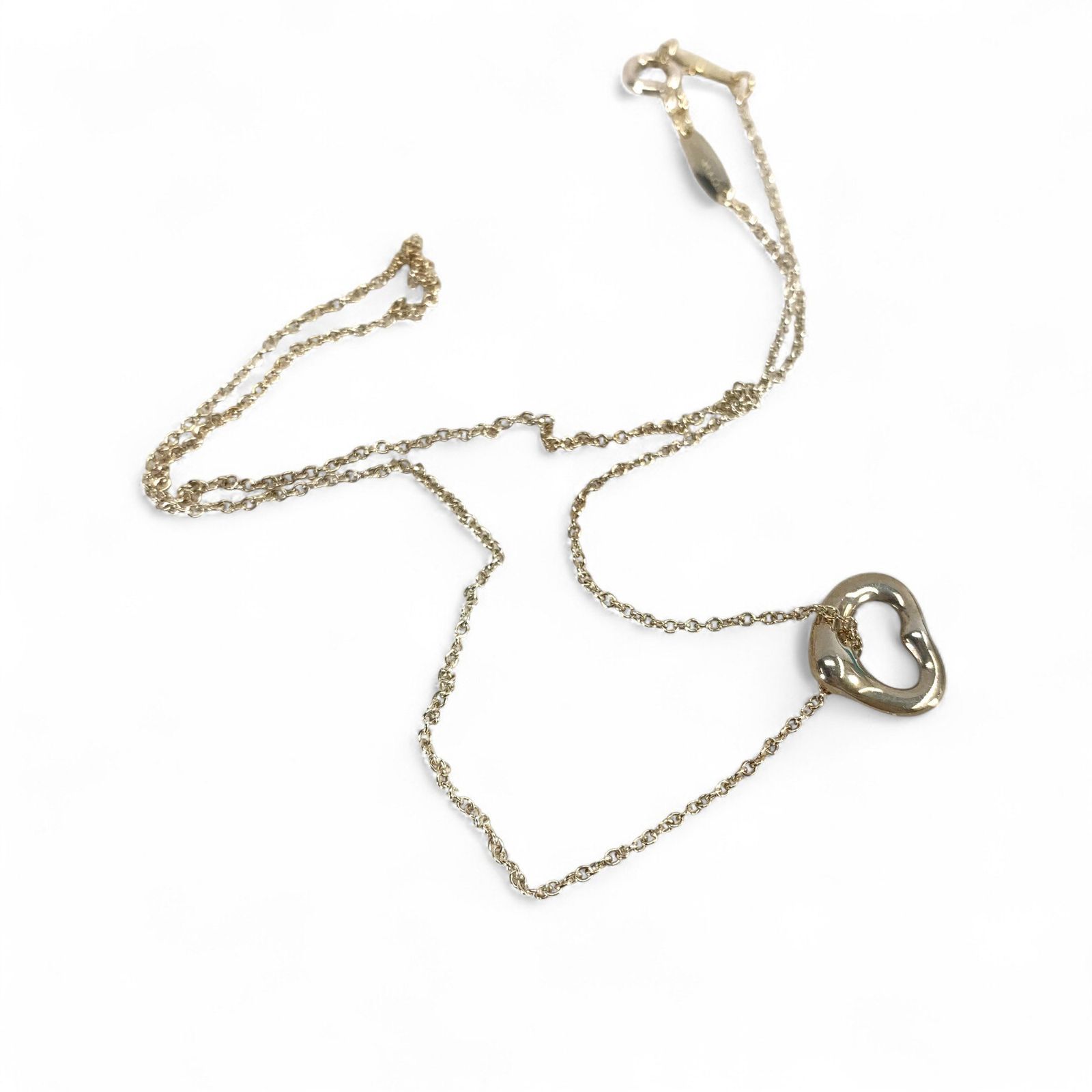 TIFFANY & CO. ティファニー ネックレス オープンハート