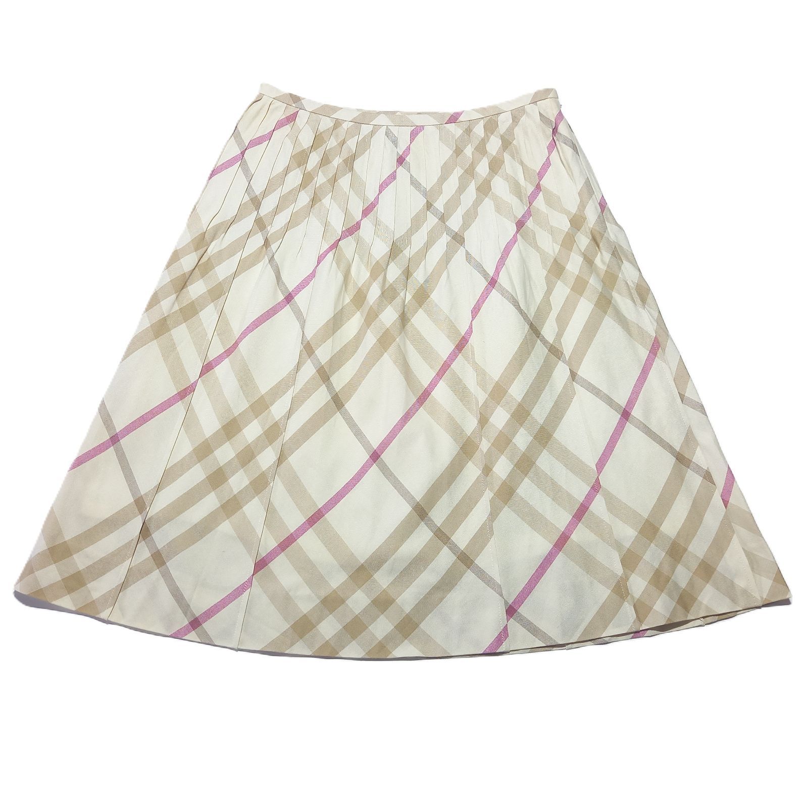 極美品 BURBERRY チェックスカート 36 - Burberry チェック柄 プリーツ